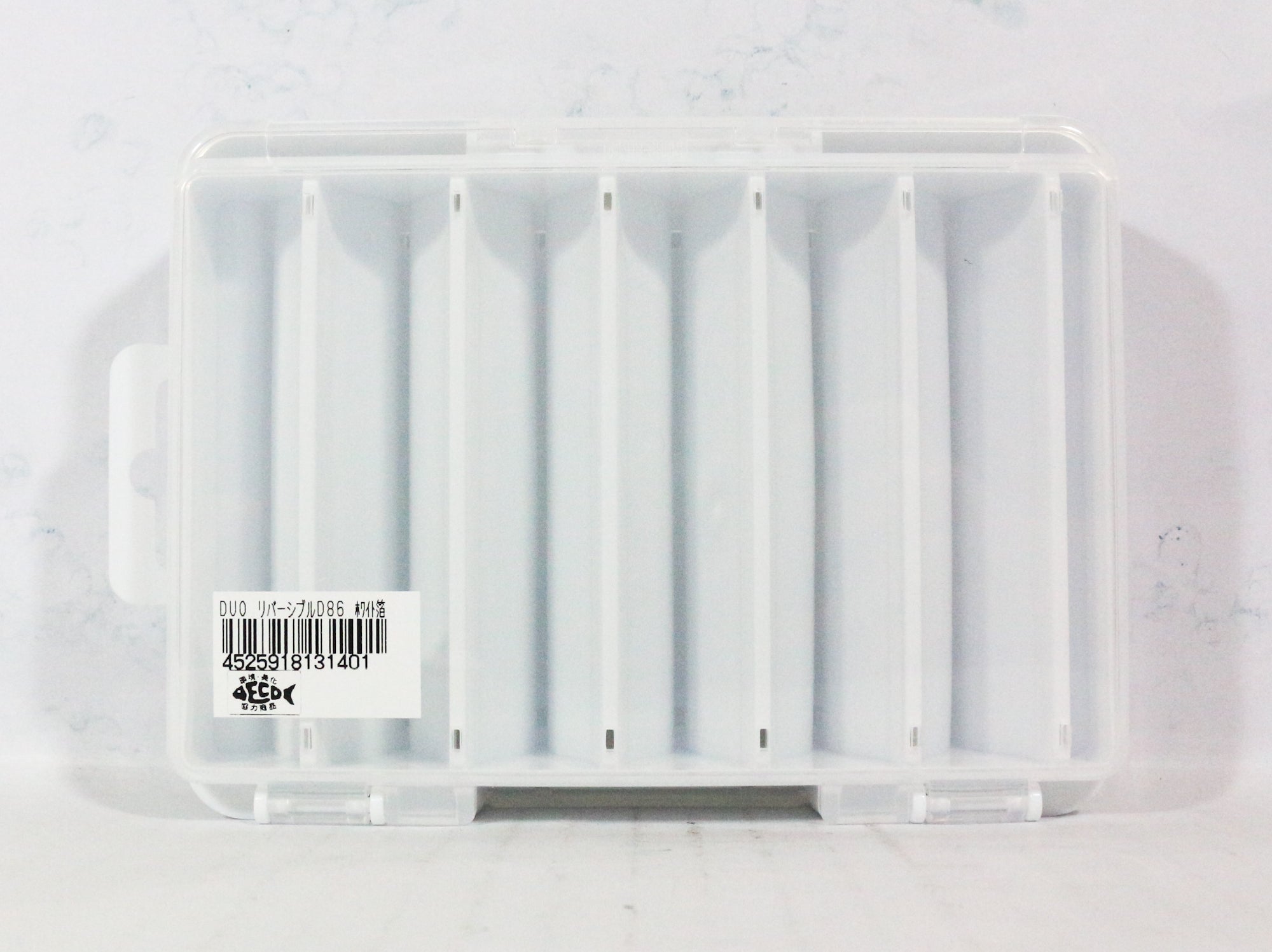 Duo Meiho Tackle Box Reversible 86 140 x 104 x 20 mm White (1401)