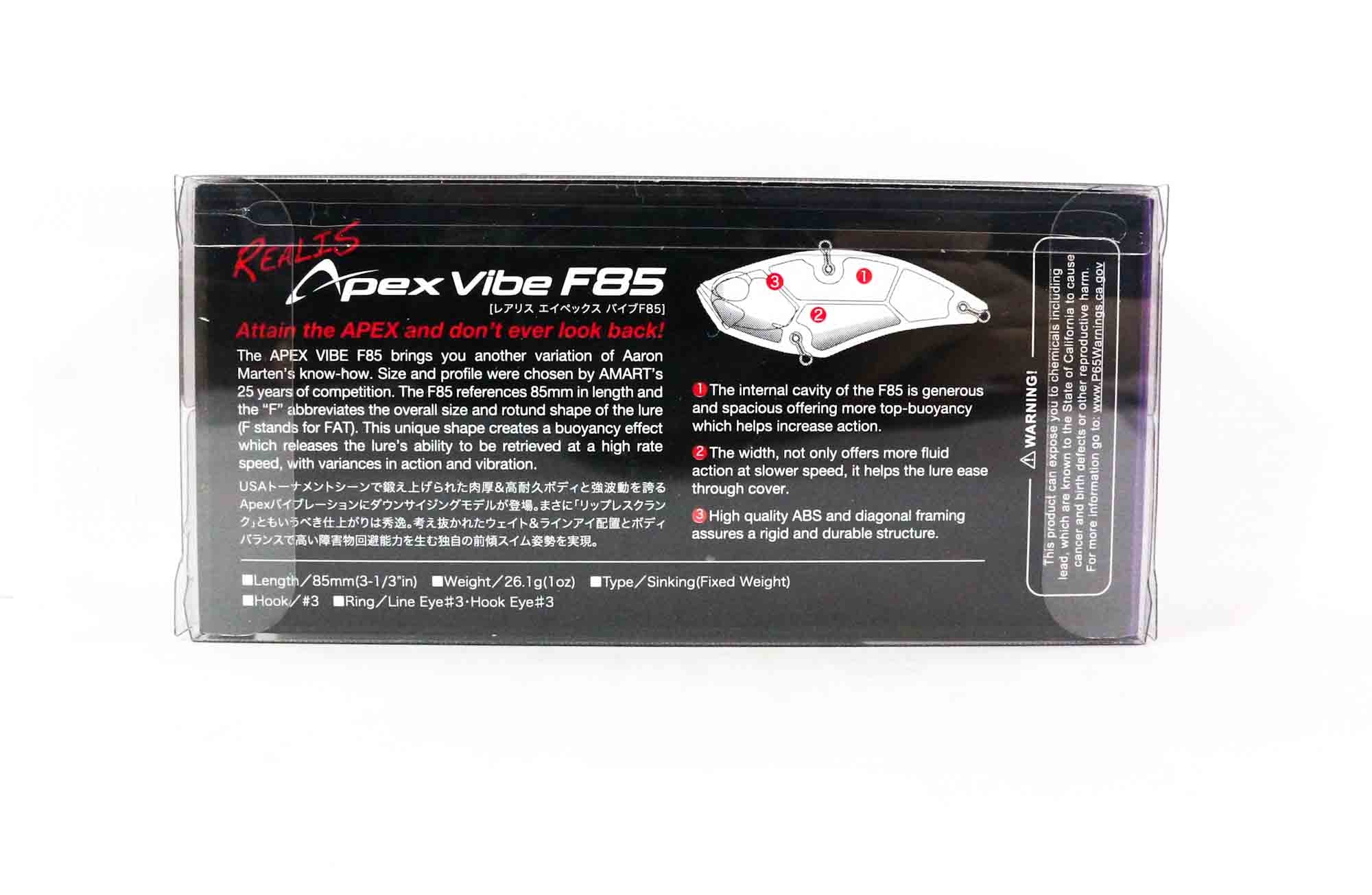 Duo Realis Apex Tune Vibration F85 Sinking Lure CCC3069 (8332)
