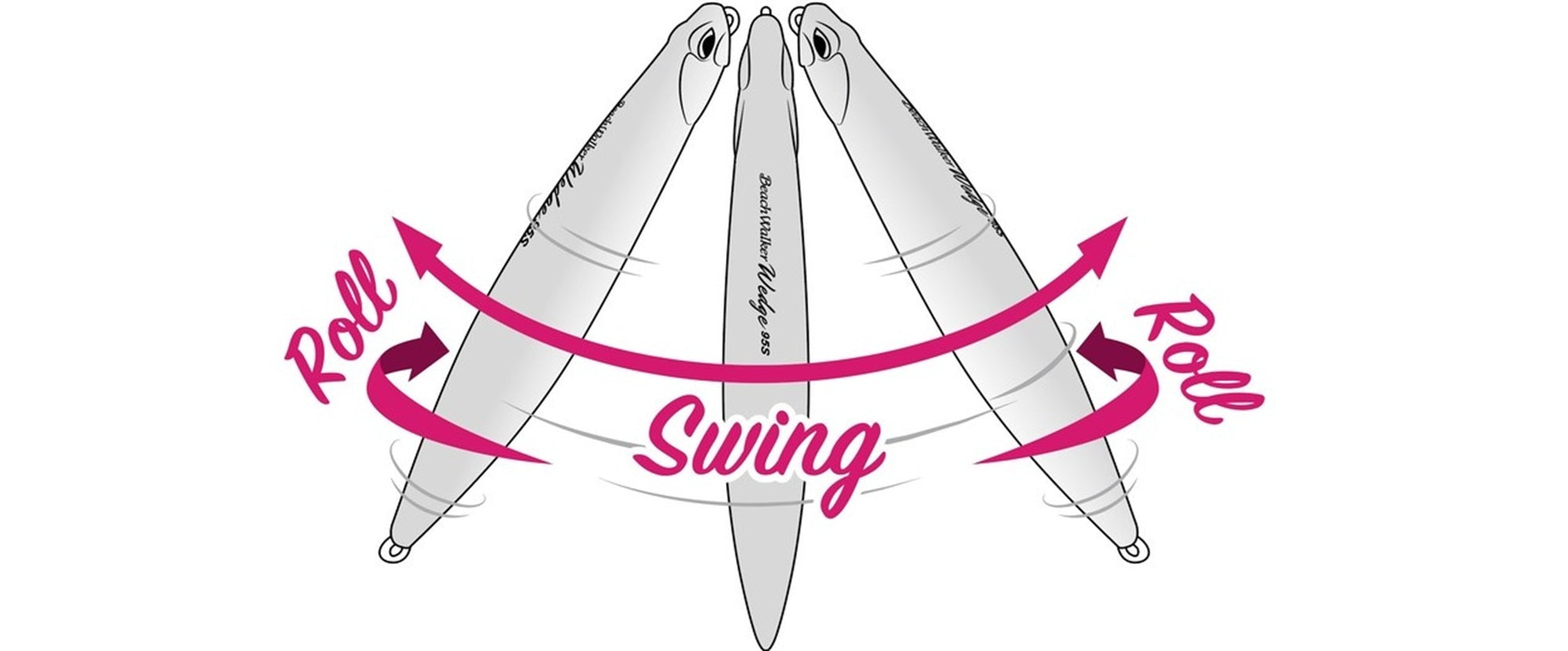 Duo Beach Walker Wedge 95 mm 30 grams Sinking Lure SMA0486 (9056)