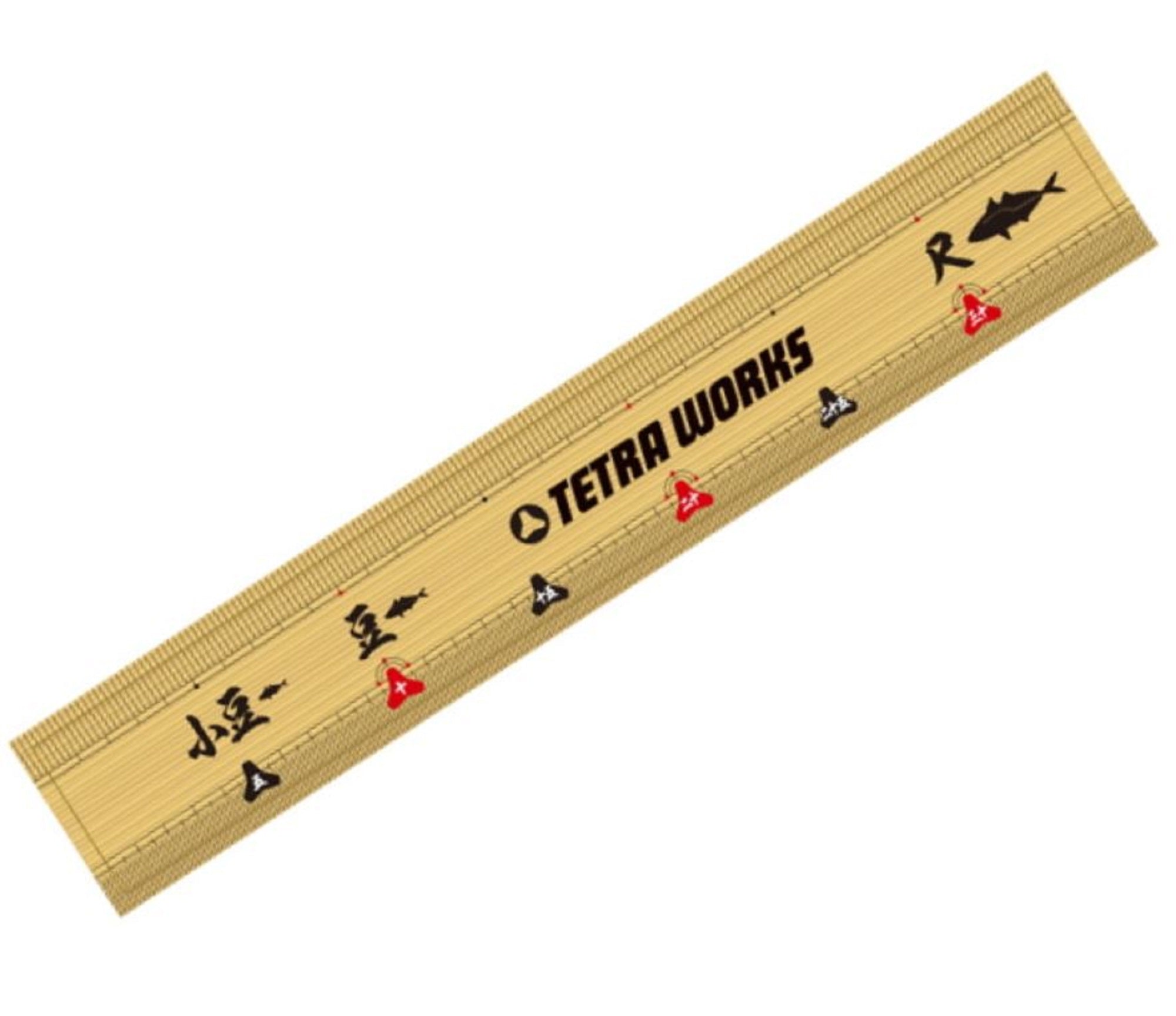 Duo Tetra Works Bean Ruler Sticker Bamboo (4784)