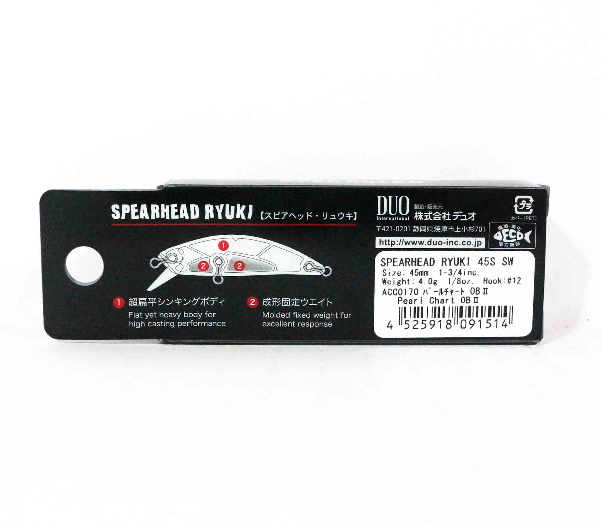 Duo Spearhead Ryuki 45S SW Sinking Lure DHA0140 (5446)