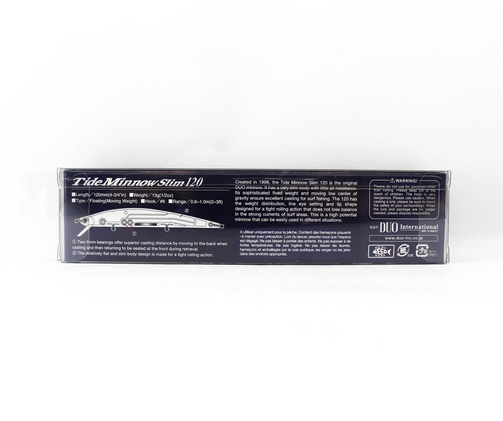 Duo Tide Minnow Slim 120 Floating Lure DHA0405 (8201)