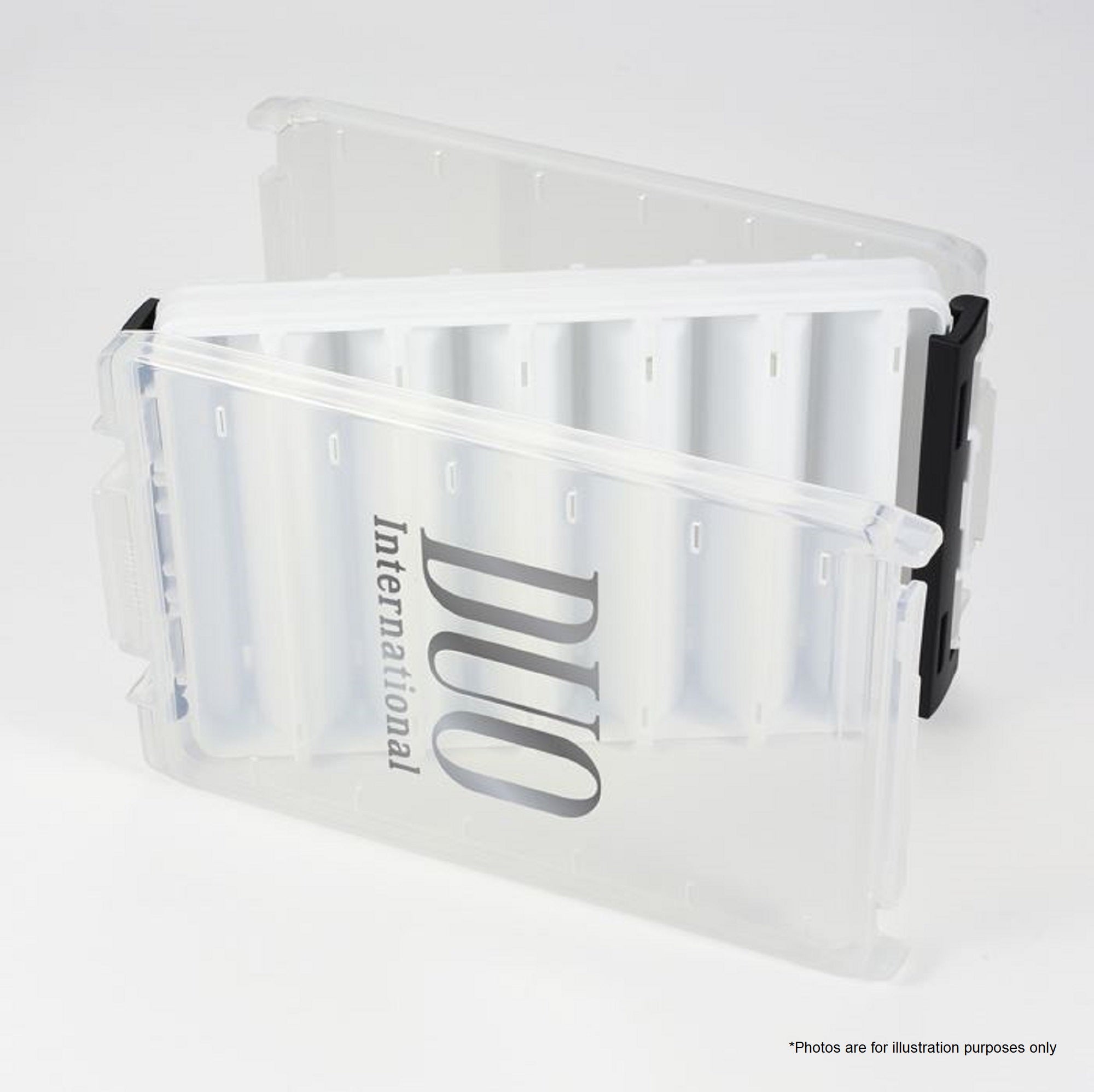 Duo Meiho Tackle Box Reversible 120 120 x 125 x 35 mm Black Gold (8485)