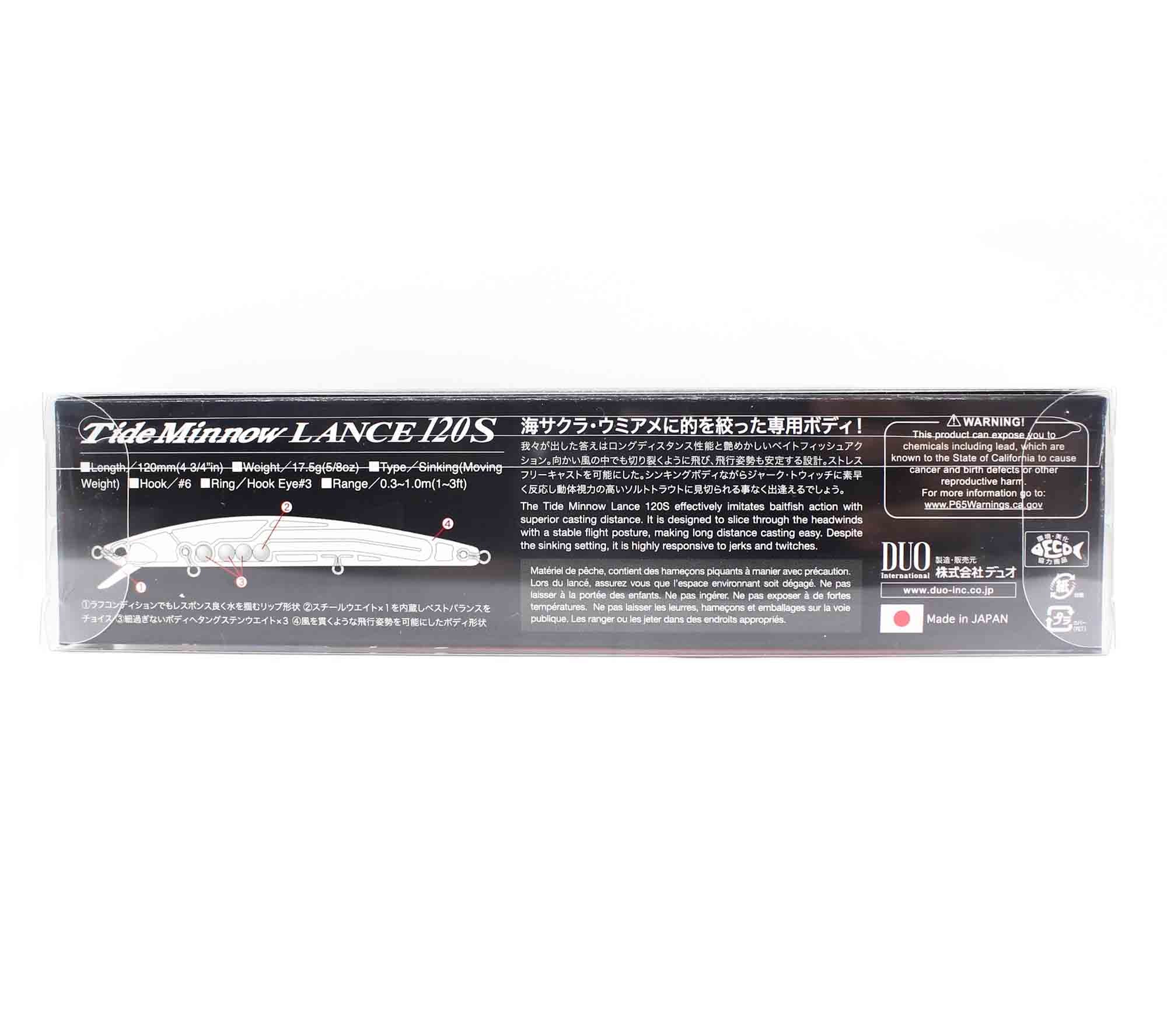 Duo Tide Minnow Lance 120S Sinking Lure ASA0469 (9208)