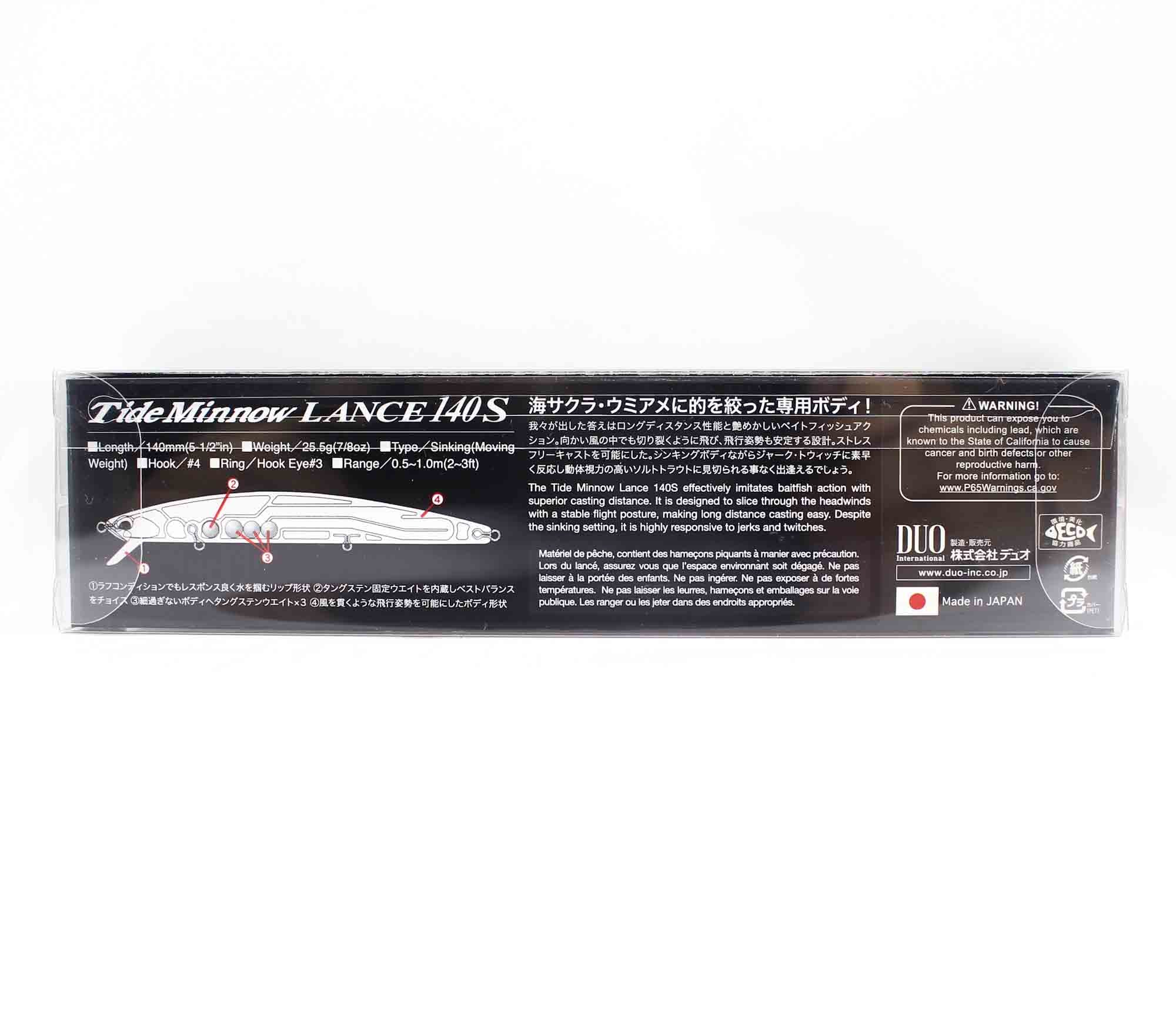 Duo Tide Minnow Lance 140S Sinking Lure ASA0570 (9314)