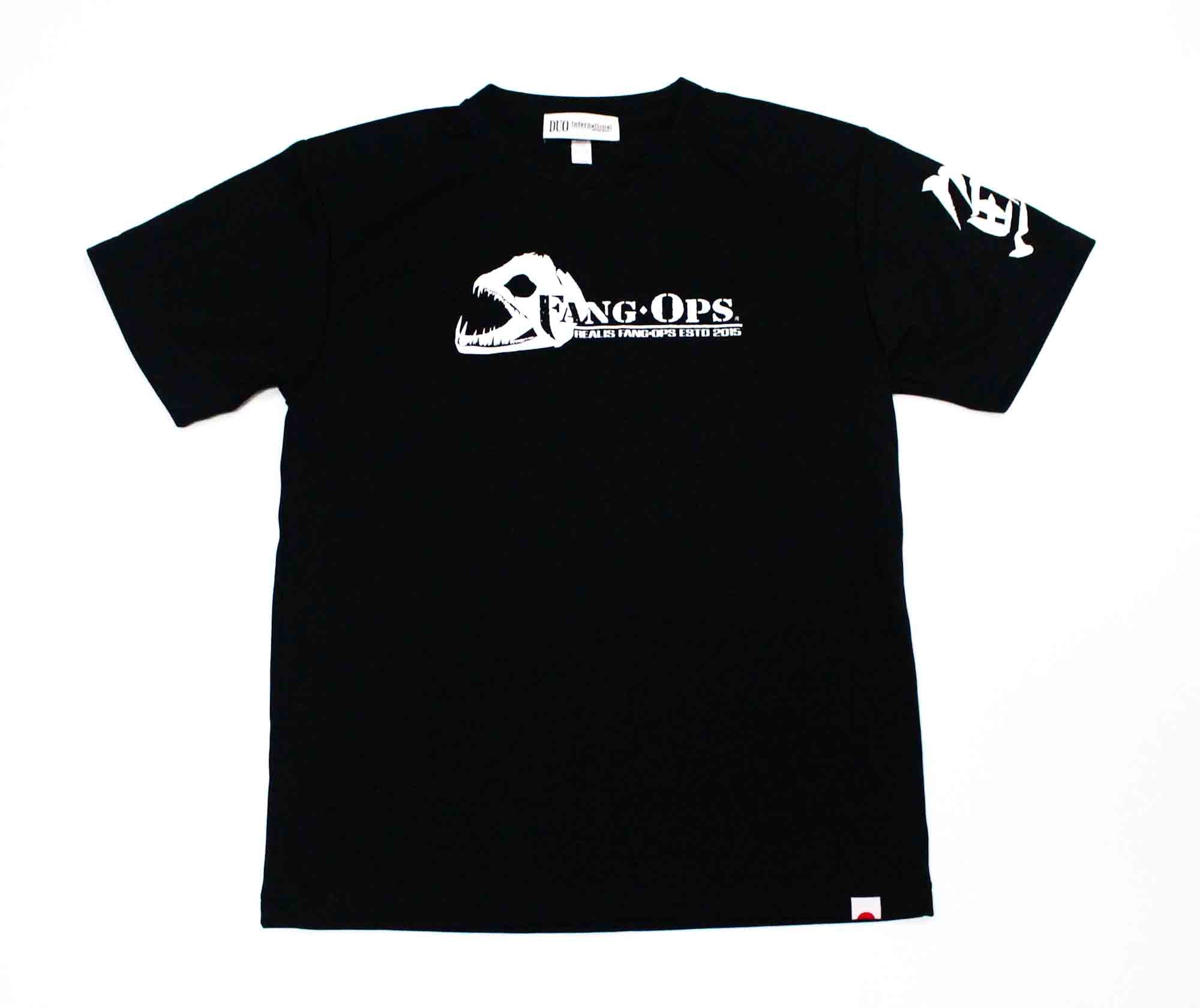 Duo T Shirt Fang Ops Beast Short Sleeve Dry Fit Black Size S (1492)