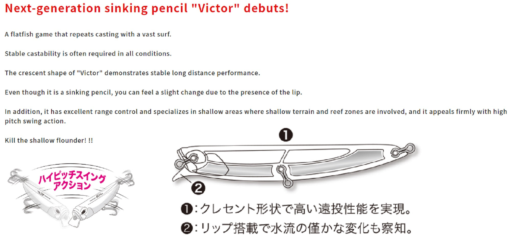 Duo Beach Walker Vict 105S Sinking Lure CPA0546 (2444)