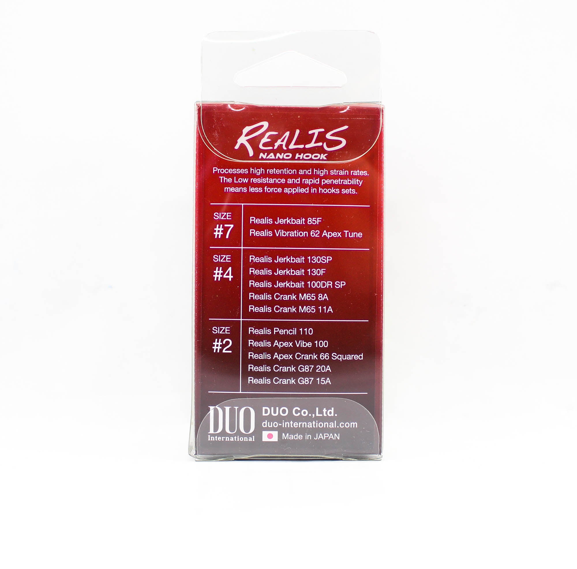 Duo Treble Hook Realis Nano Size 4 , 6/pack #4 (5605)