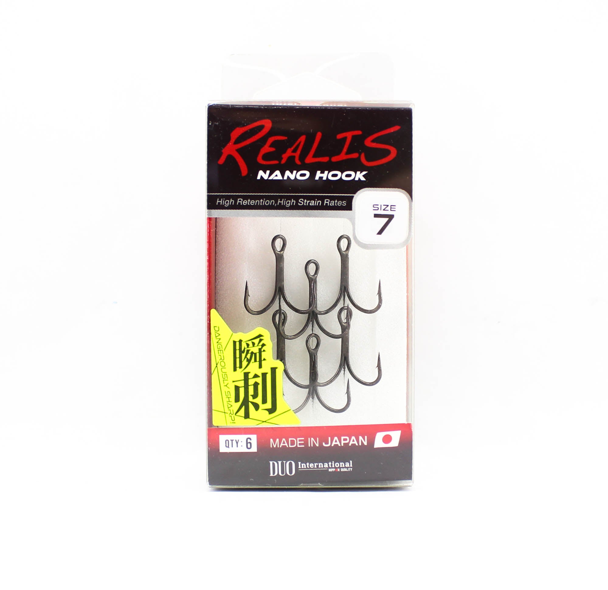 Duo Treble Hook Realis Nano Size 7 , 6/pack #7 (5612)