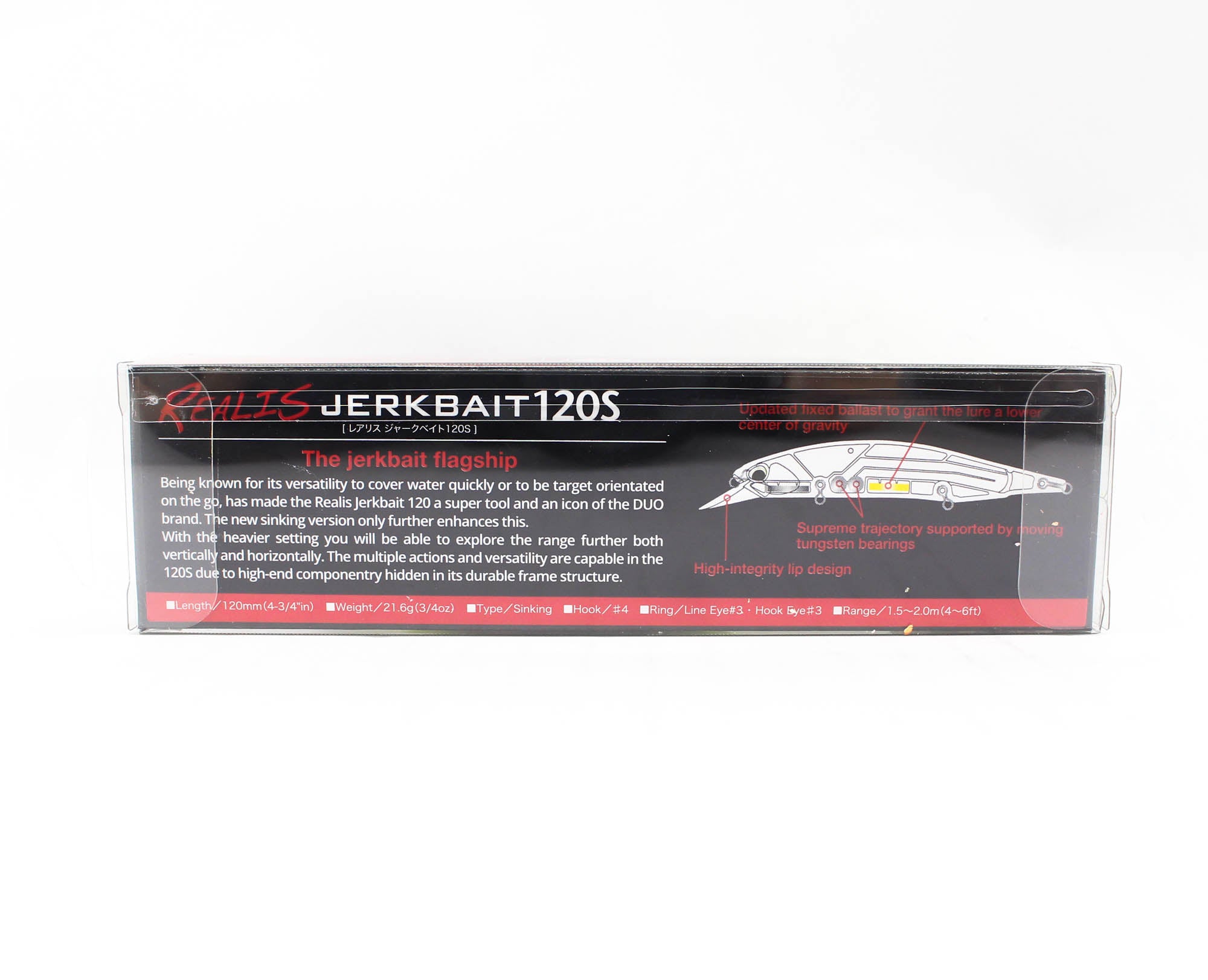 Duo Realis Jerkbait 120S SW Sinking Lure CPA4020 (3068)