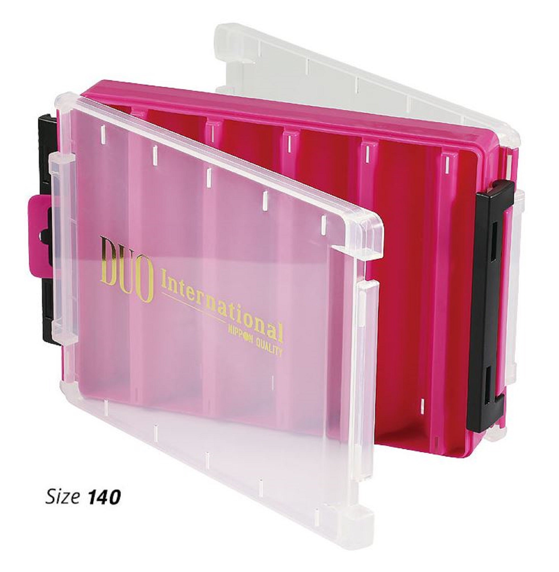Duo Meiho Tackle Box Reversible 140 205 x 140 x 40 mm Pink (3532)