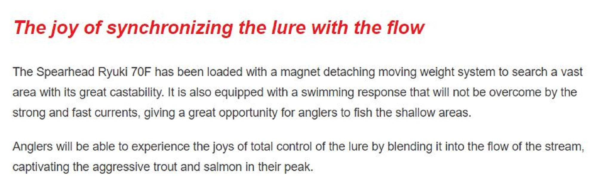 Duo Spearhead Ryuki 70F Floating Lure CPA4009 (1230)