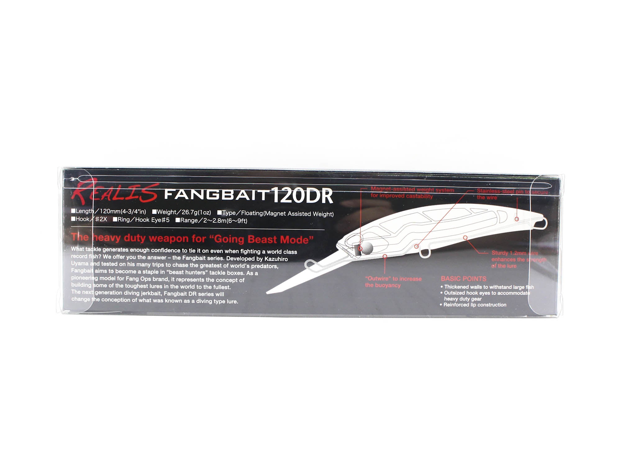 Duo Realis Fangbait 120DR SW Floating Lure AHA0109 (1544)