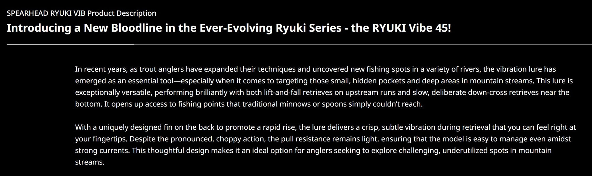 Duo Spearhead Ryuki Vib 45S Sinking Lure ASI4073 (2732)