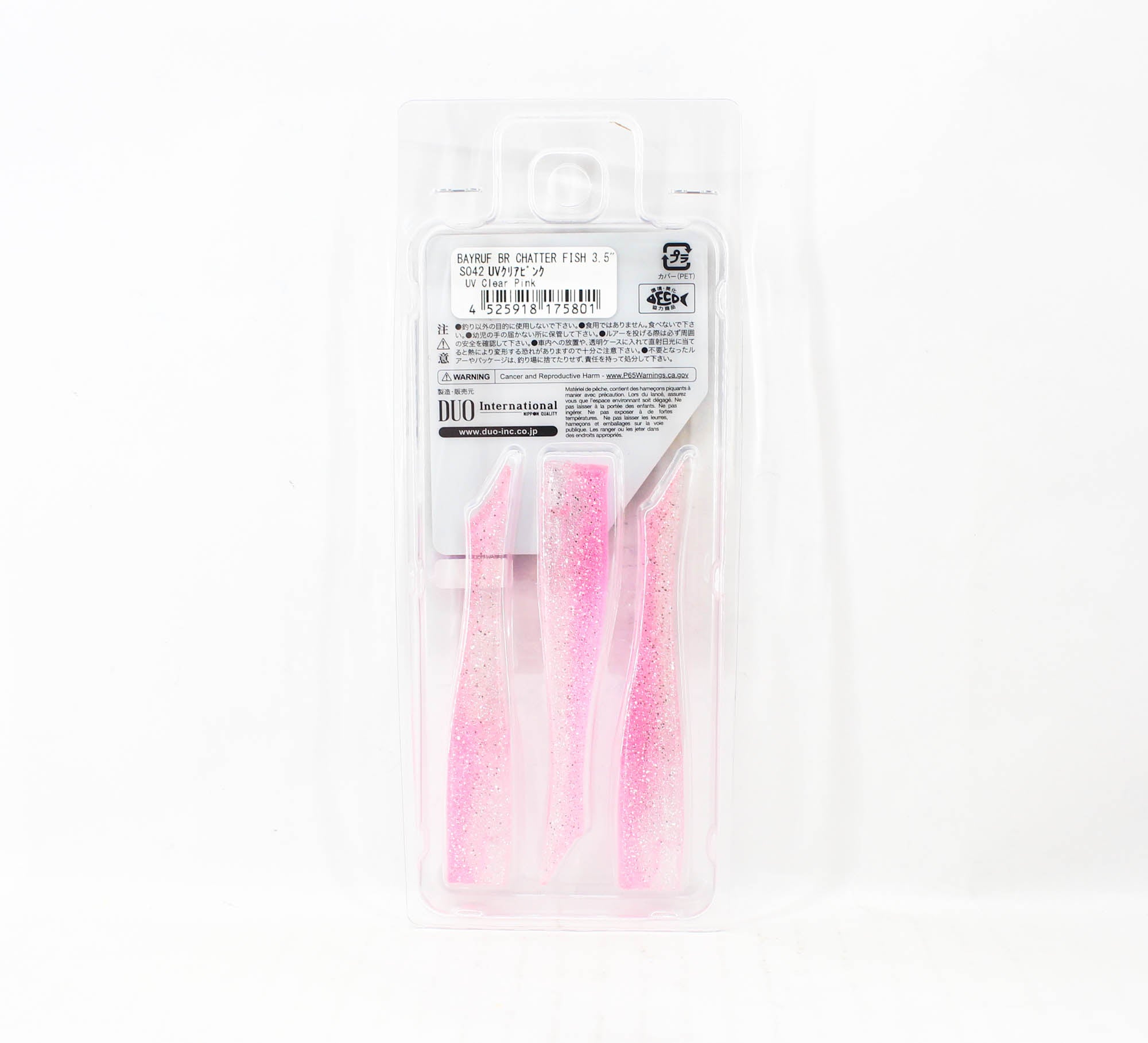 Duo Soft Lure Bay Ruf BR Chatter Fish 3.5 Inch S042 (5801)