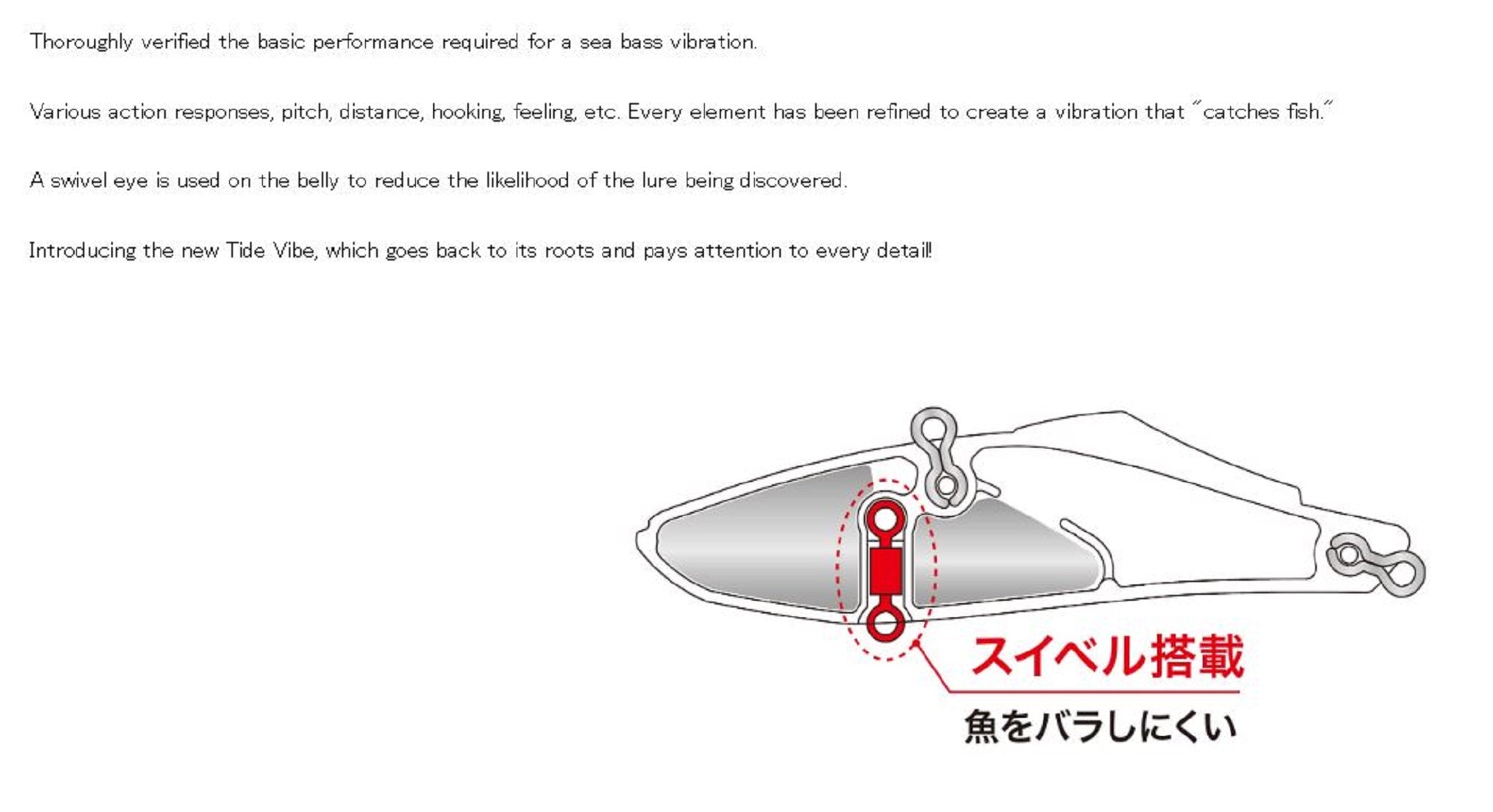 Duo Bay Ruf Tide Vib 70 Sinking Vibration Lure ACC0022 (9953)