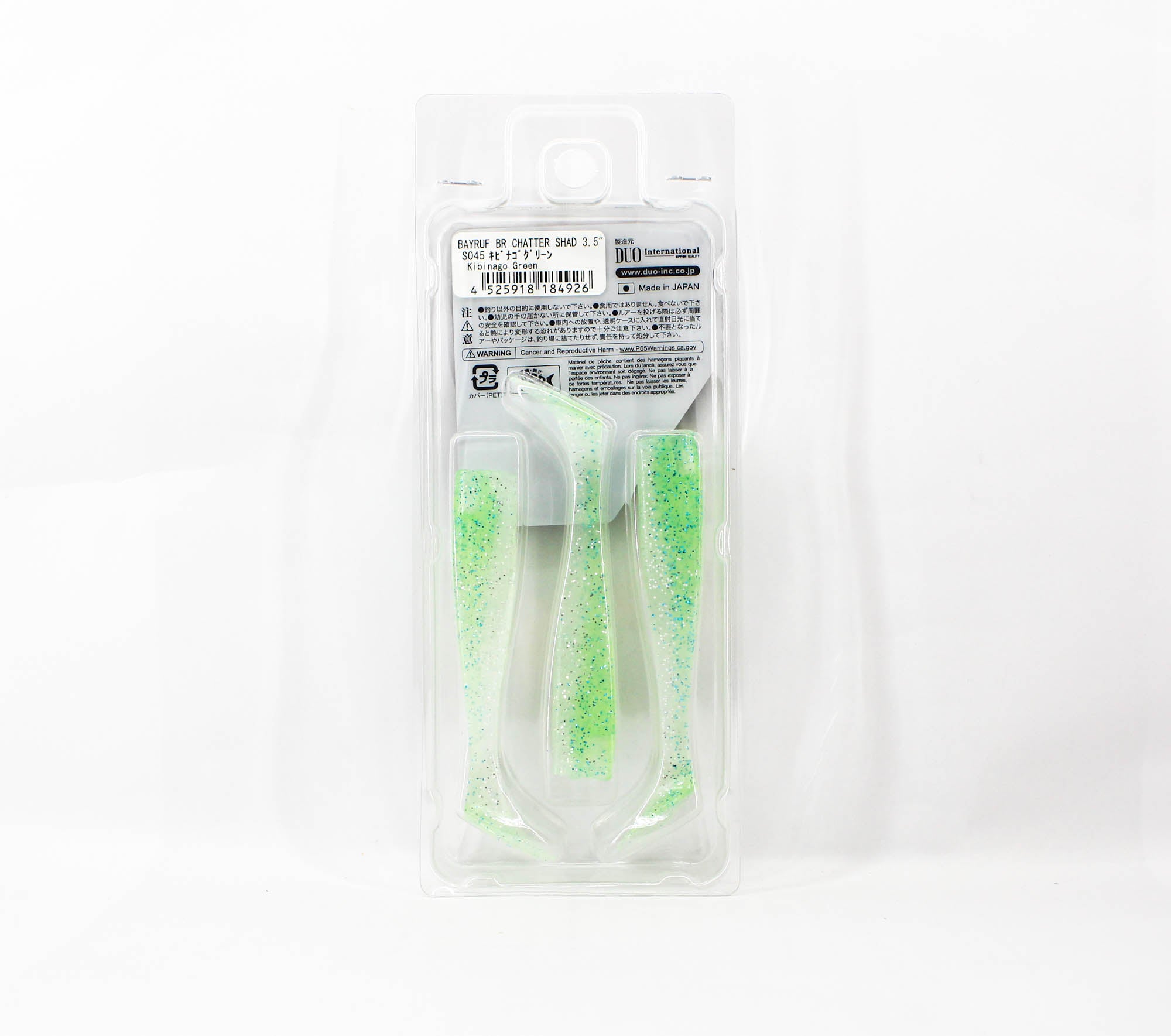 Duo Soft Lure Bay Ruf BR Chatter Shad 3.5 Inch S045 (4926)