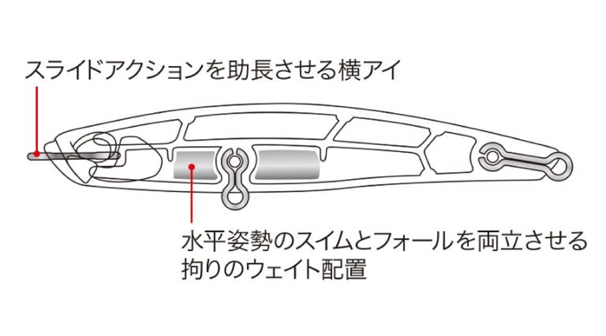 Duo Bay Ruf Seek 68S Sinking Lure CCCZ387 (5541)