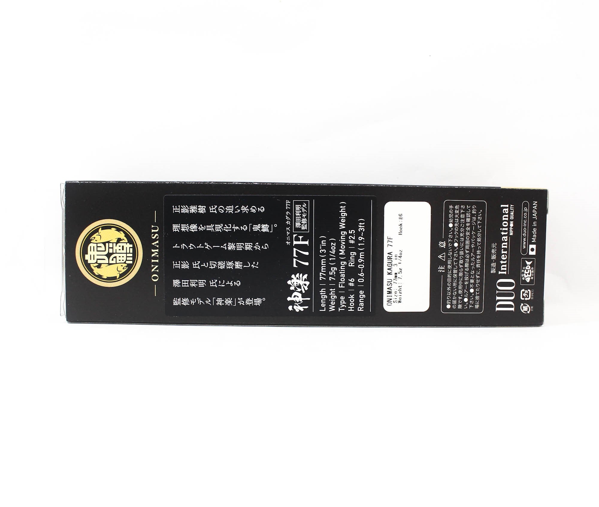 Duo Onimasu Kagura 77F Floating Lure CCC4524 (7422)