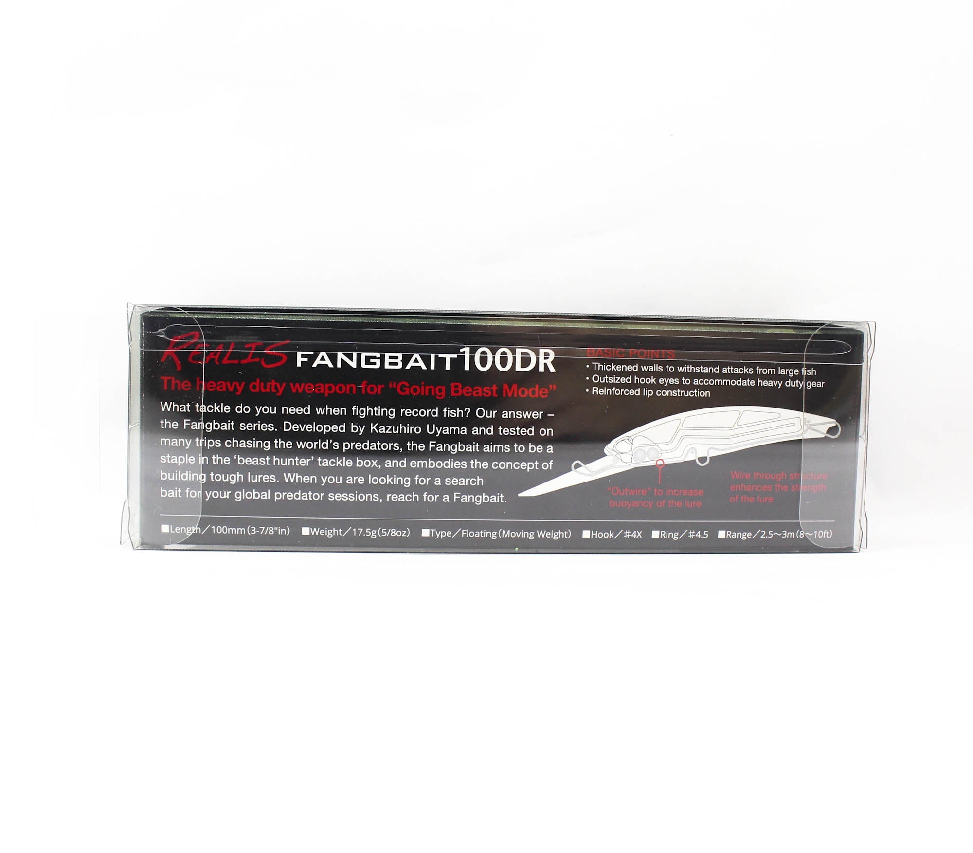 Duo Realis Fangbait 100DR Bone Floating Lure BCC3384 (7675)