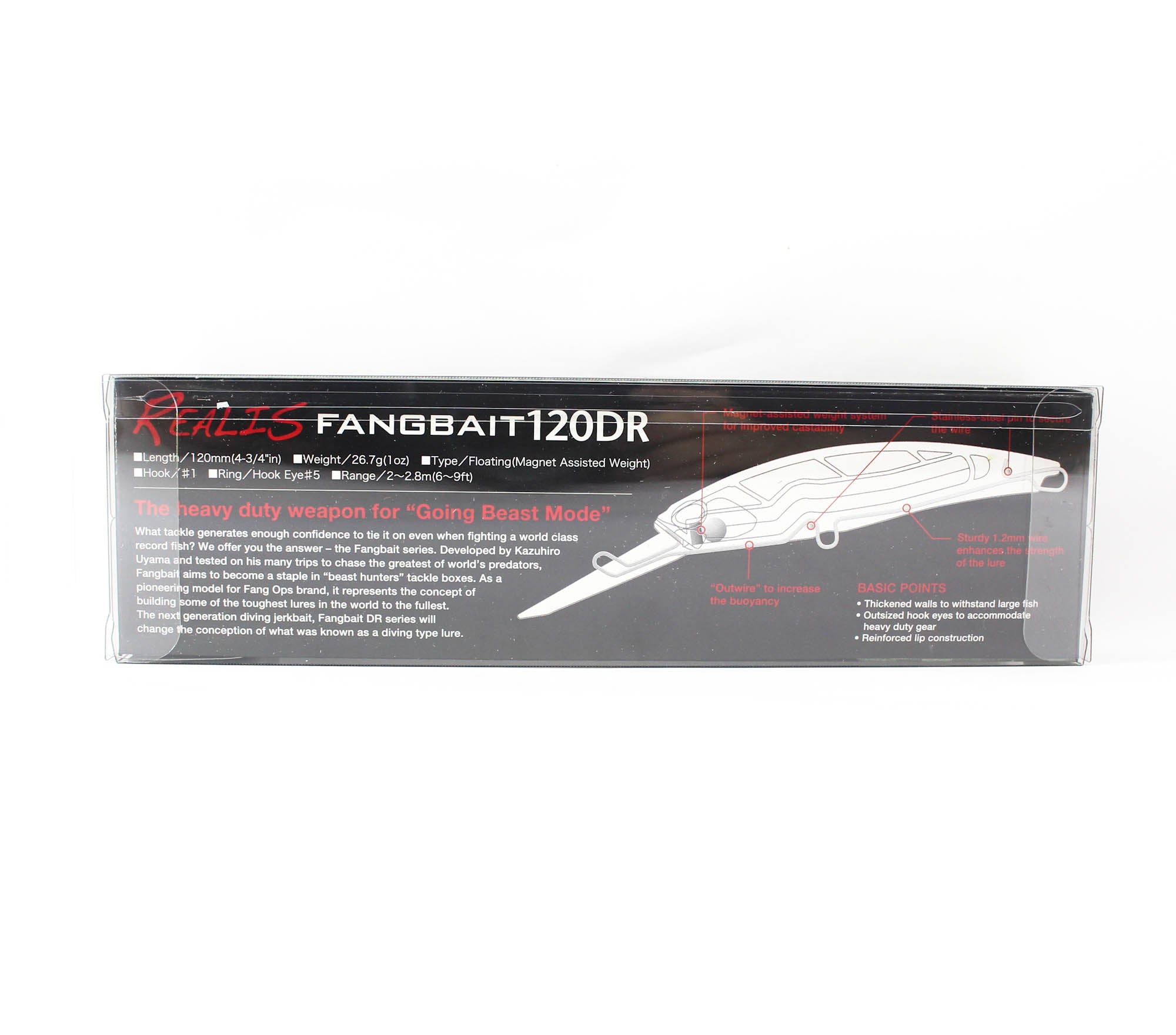 Duo Realis Fangbait 120DR Floating Lure ASA3386 (7767)