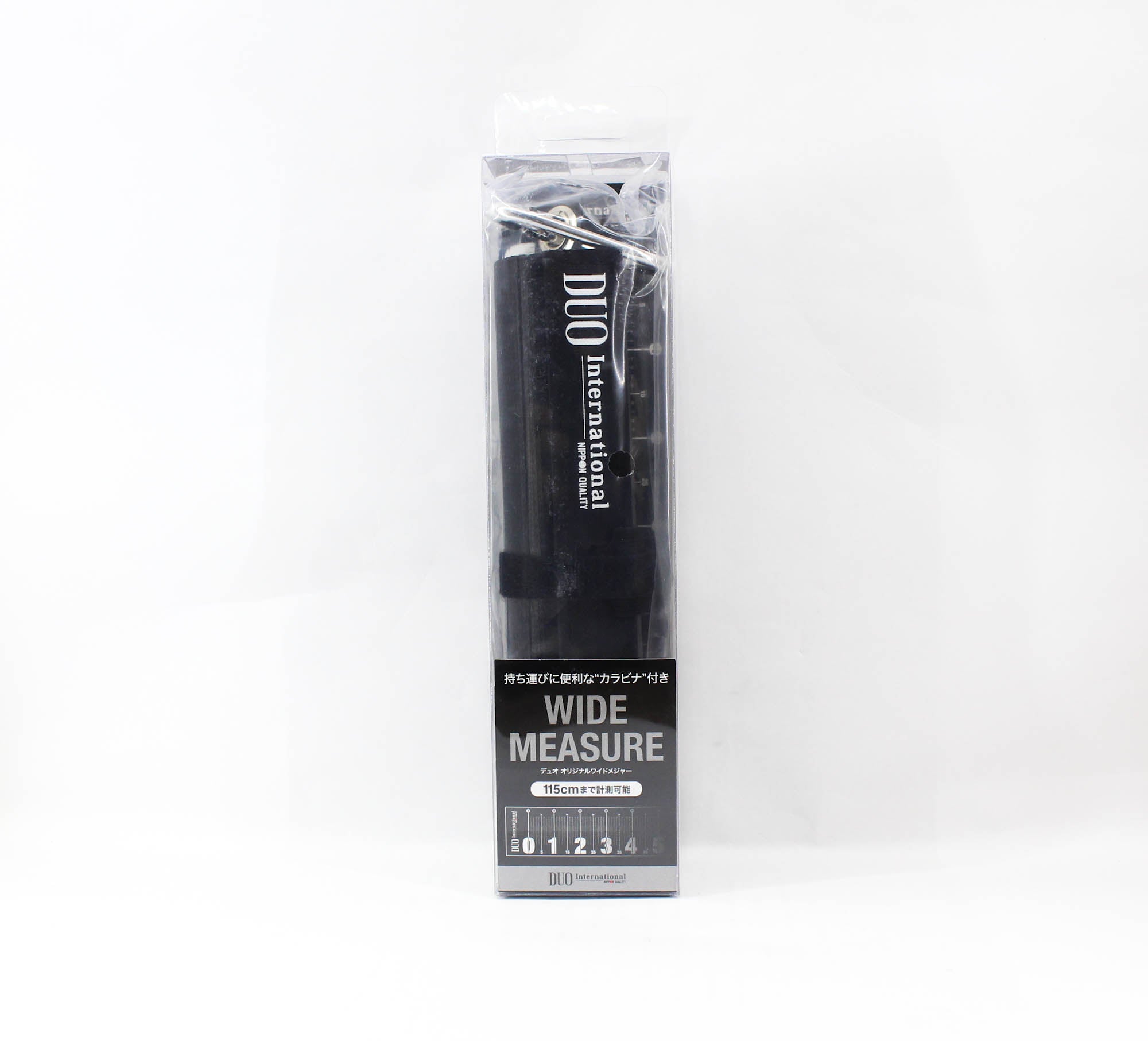 Duo Measure Fish Measuring Tape Wide 115 cm Black (0460)