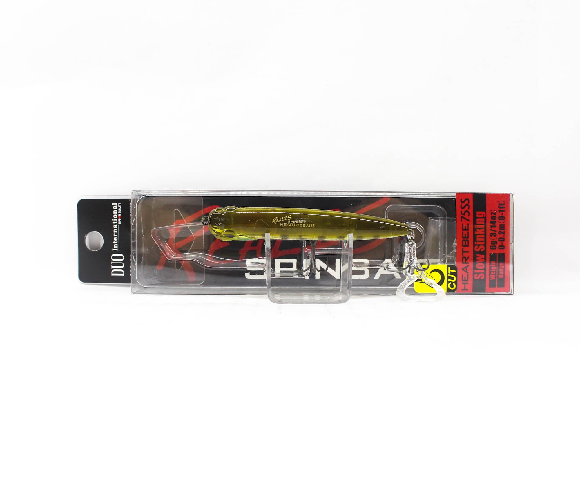Duo Realis Spin Bait 75SS Heartbee spinbait Sinking Lure CCC3158 (2976)