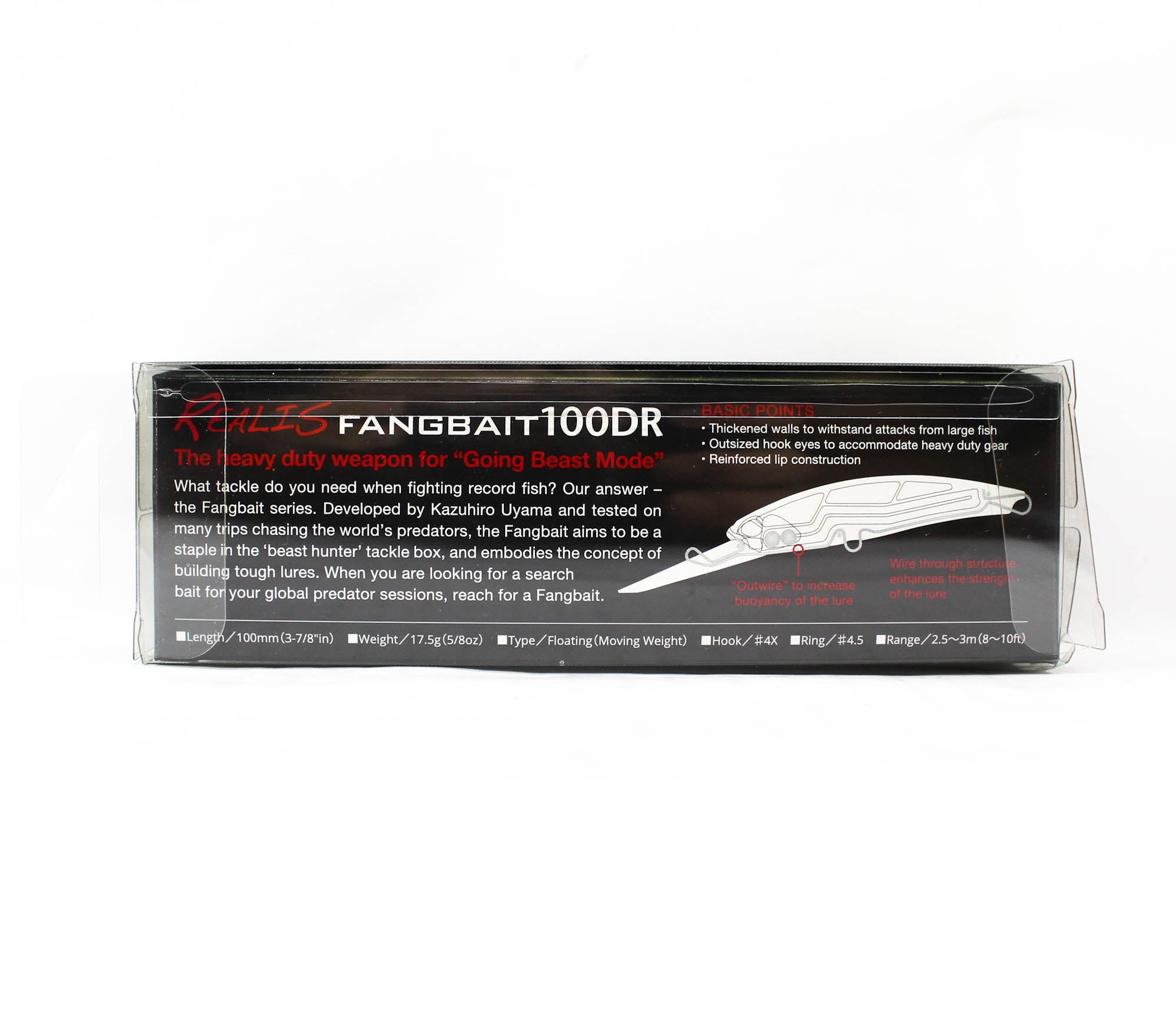 Duo Realis Fangbait 100DR Bone Floating Lure BSA3526 (4185)