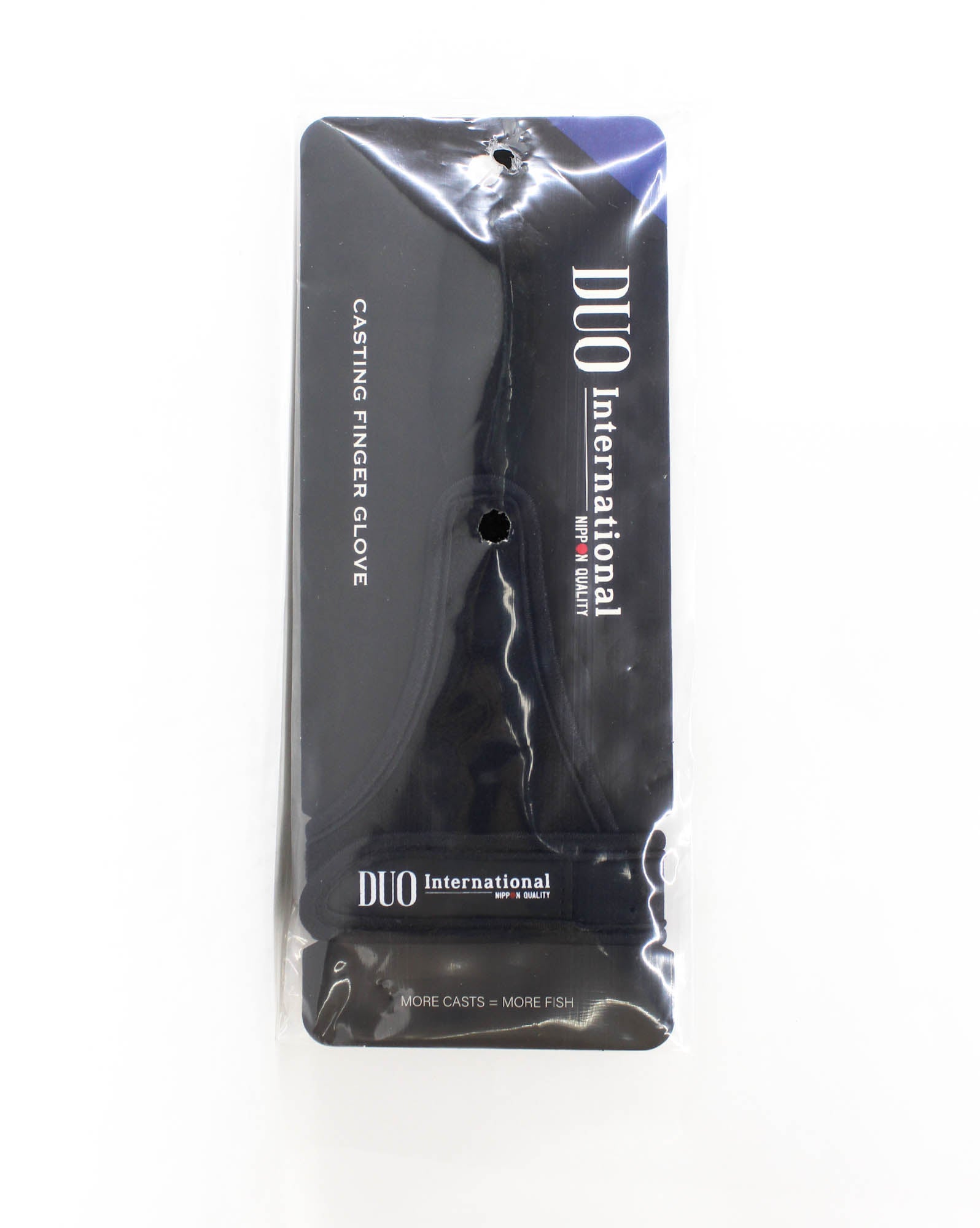Duo Finger Protector Gloves For Casting Black (6288)
