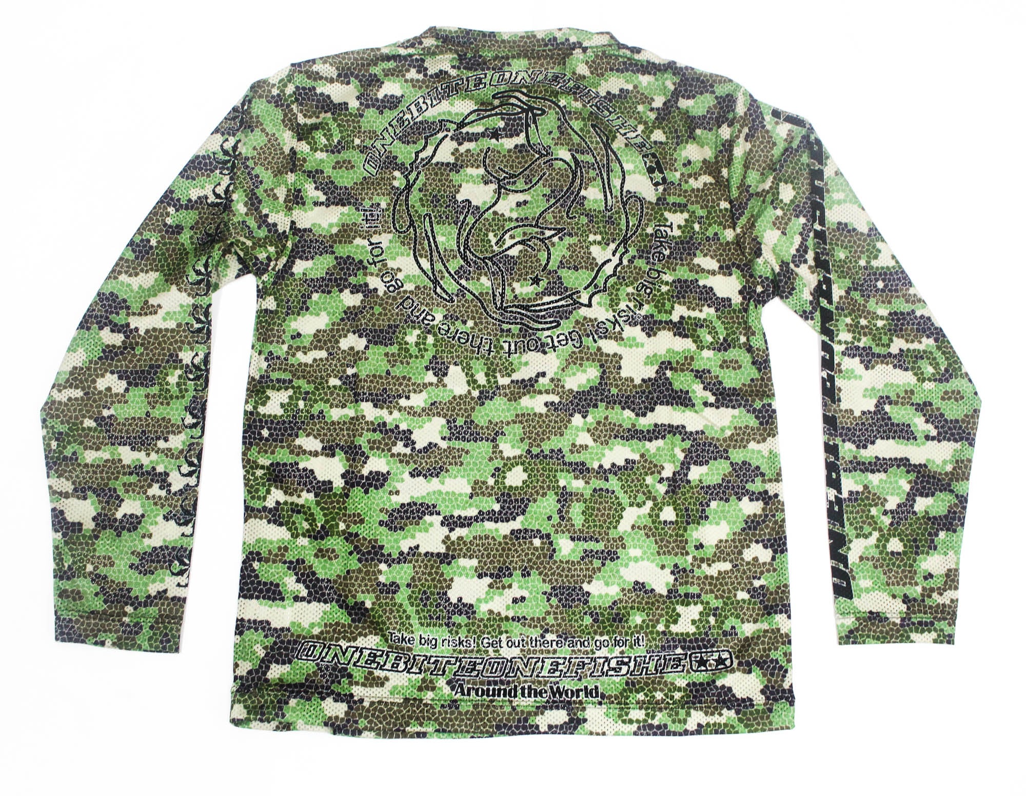 OBOF Dry T Shirt Long Sleeve Digital Camo Size M (9173)