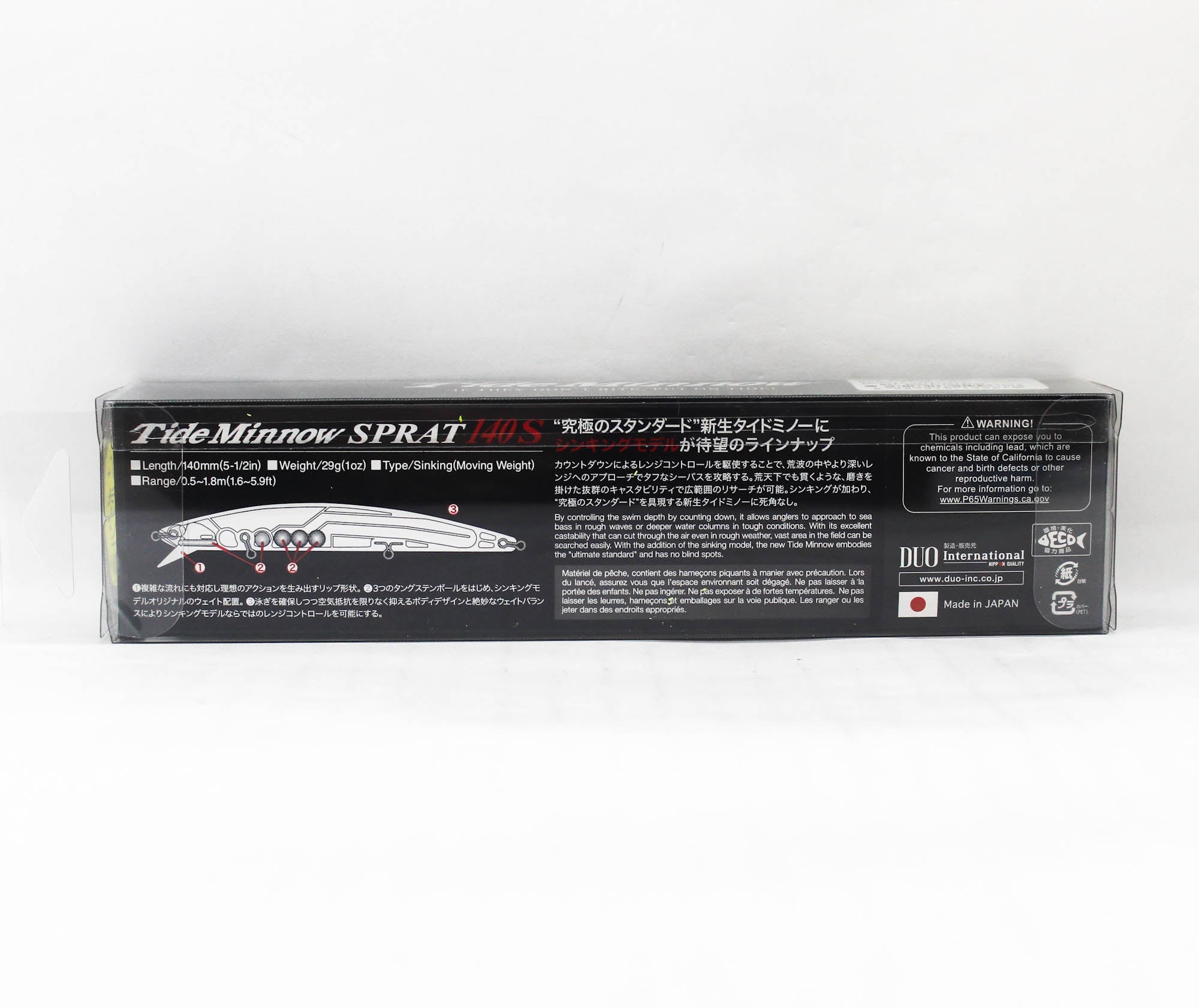 Duo Tide Minnow Sprat 140S Sinking Lure ACC0547 (9678)