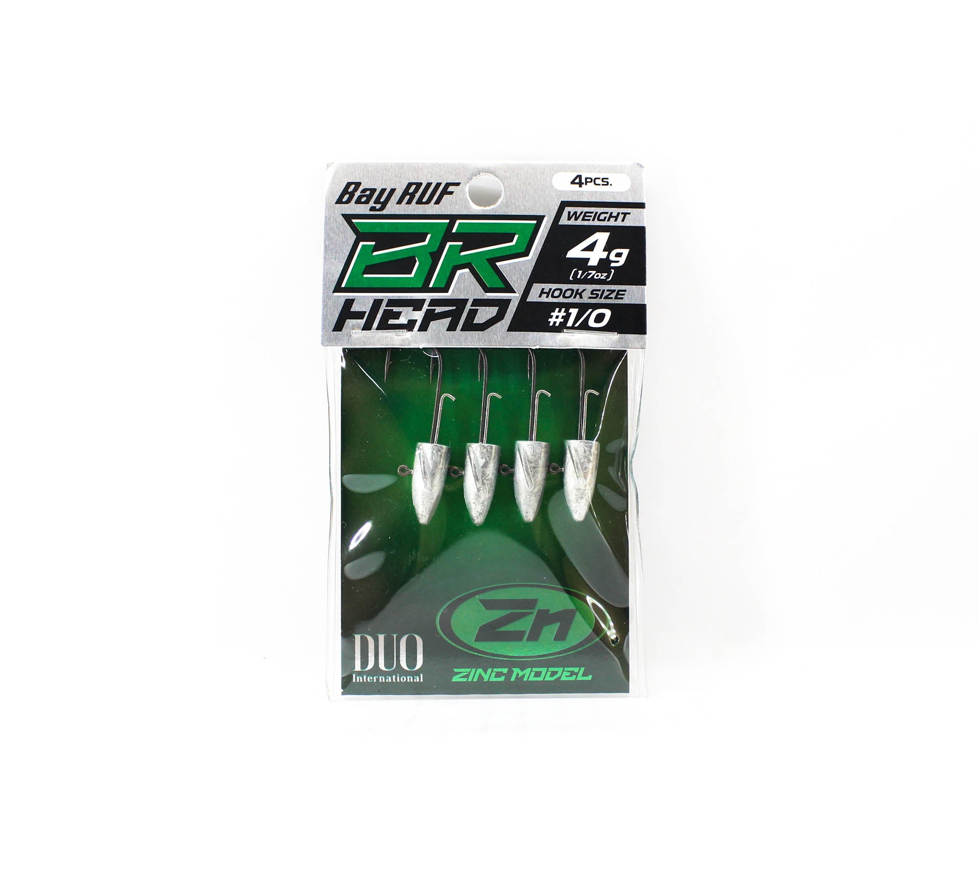 Duo Jig Head BR Head Zinc Size 1/0 4 grams 4 pieces
