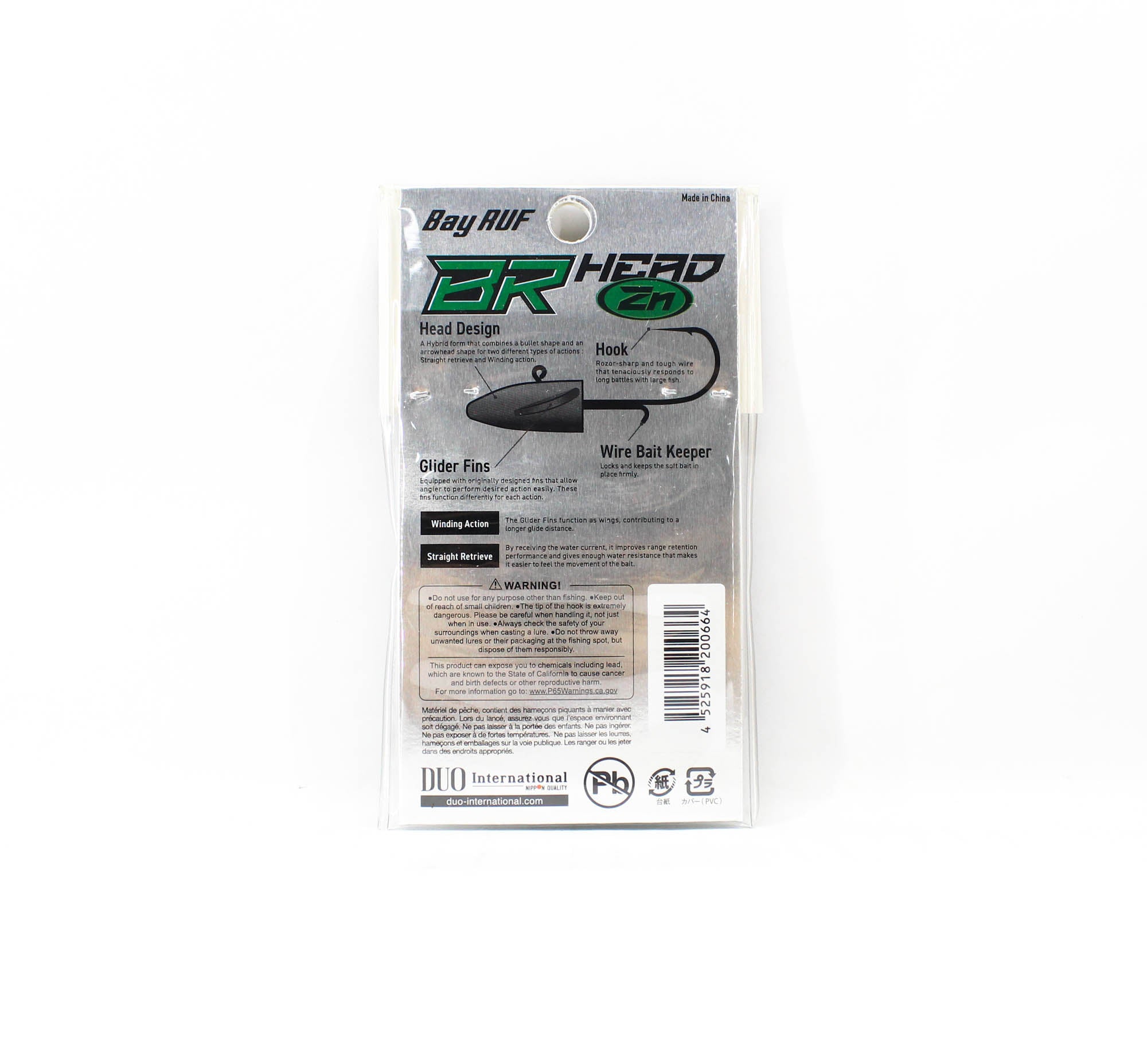 Duo Jig Head BR Head Zinc Size 1/0 4 grams 4 pieces
