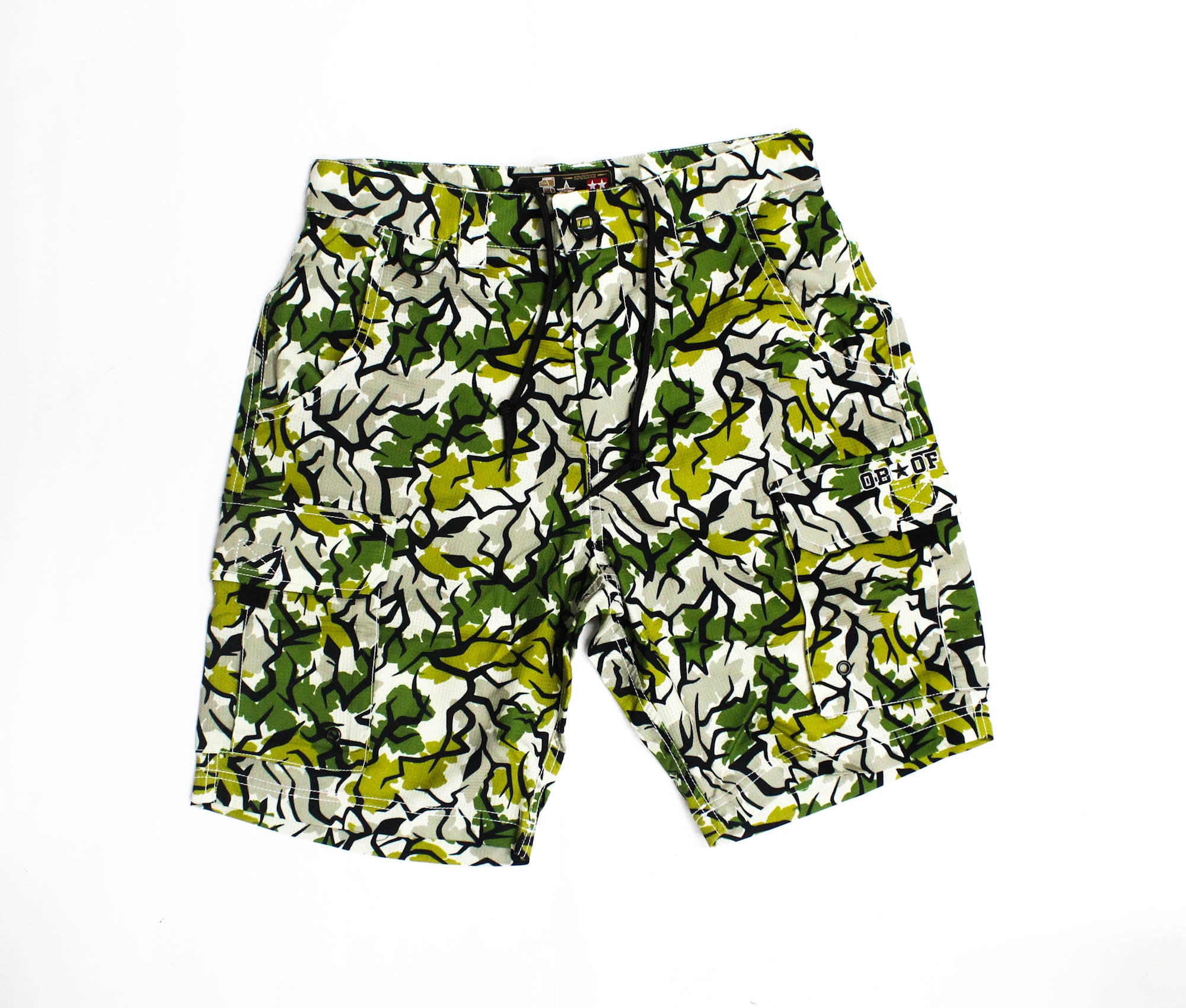 OBOF Dry Predator Camo Cargo Shorts Size XL (2859)