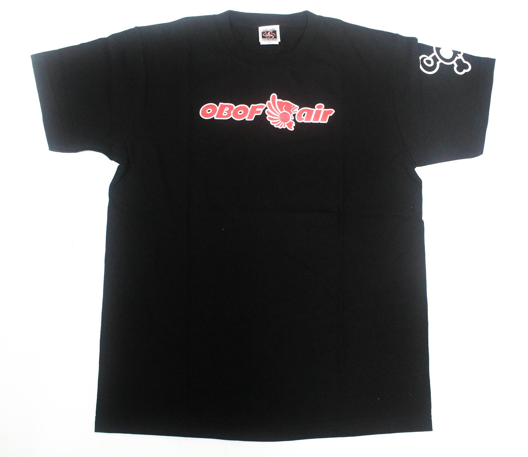 OBOF Cotton T Shirt Short Sleeve OBOF Air Black Size M (3153)