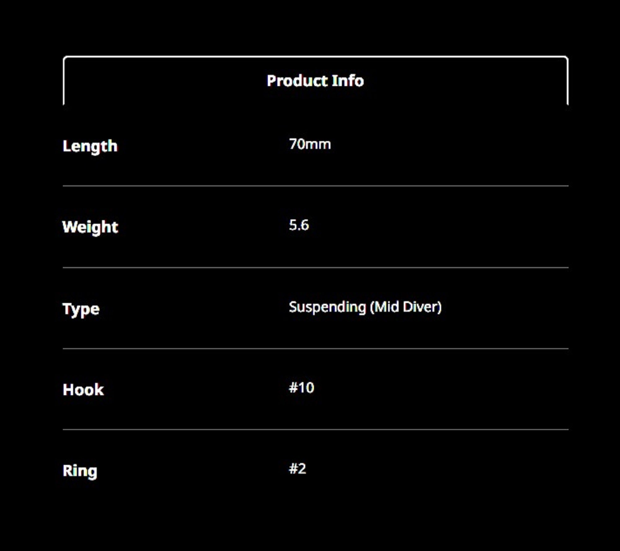 Duo Spearhead Ryuki 70 MDSP Suspend Lure ADA3058 (6680)