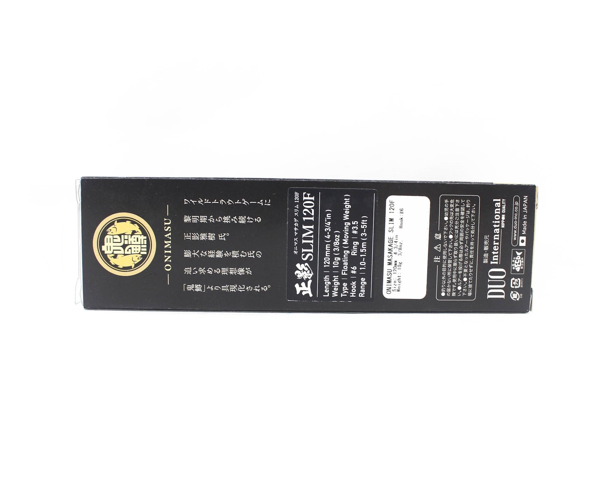 Duo Onimasu Masakage Slim 120F Floating Lure ASA4532 (1271)