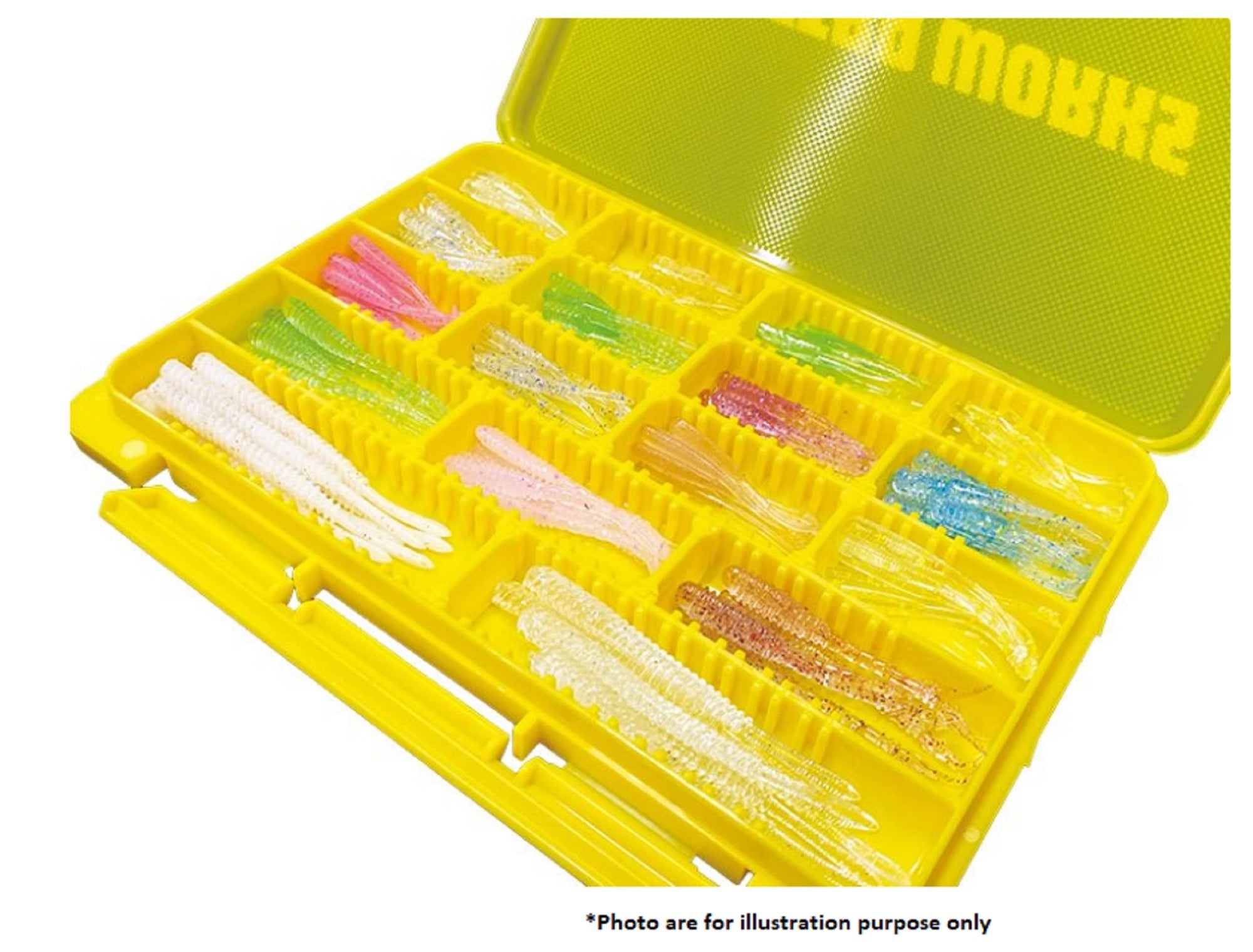 Duo Meiho Tackle Box 3010 Light Game Case 205 x 145 x 18 mm Yellow (2902)