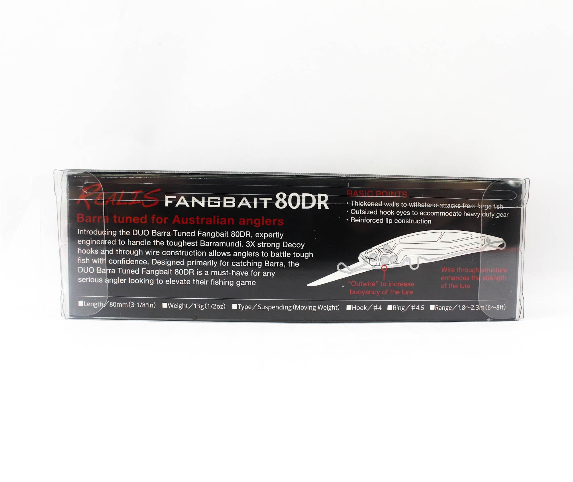 Duo Realis Fangbait 80DR Barra Tuned Suspend Lure CNH0802 (5934)