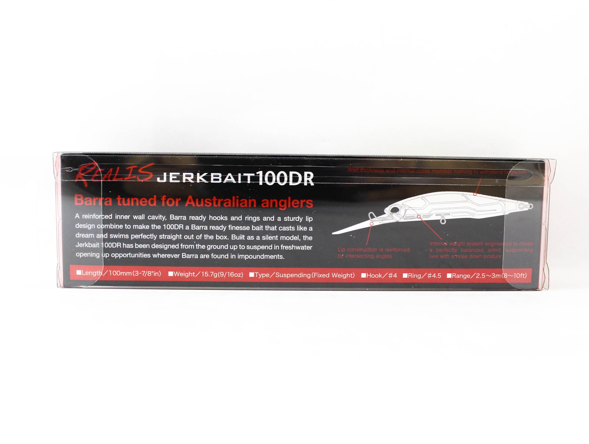 Duo Realis Jerkbait 100DR Barra Tuned Suspend Lure CCC3564 (6276)