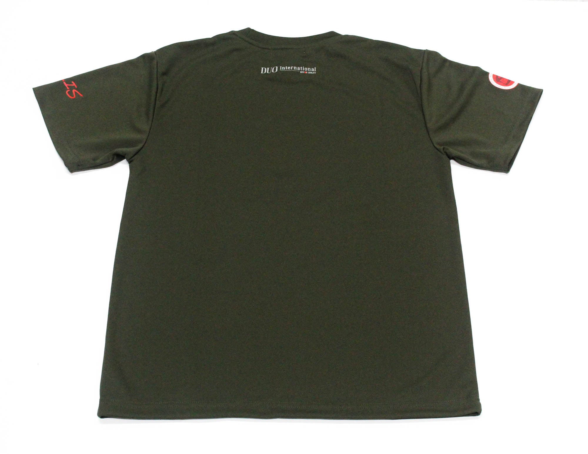 Duo T Shirt Fang Ops Beast 25 Short Sleeve Dry Fit Green Size XL (8584)