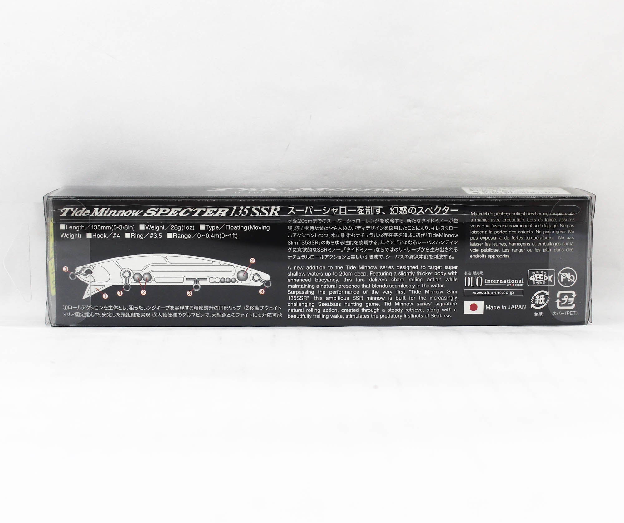 Duo Tide Minnow Specter 135SSR Suspend Lure CHN0094 (9673)