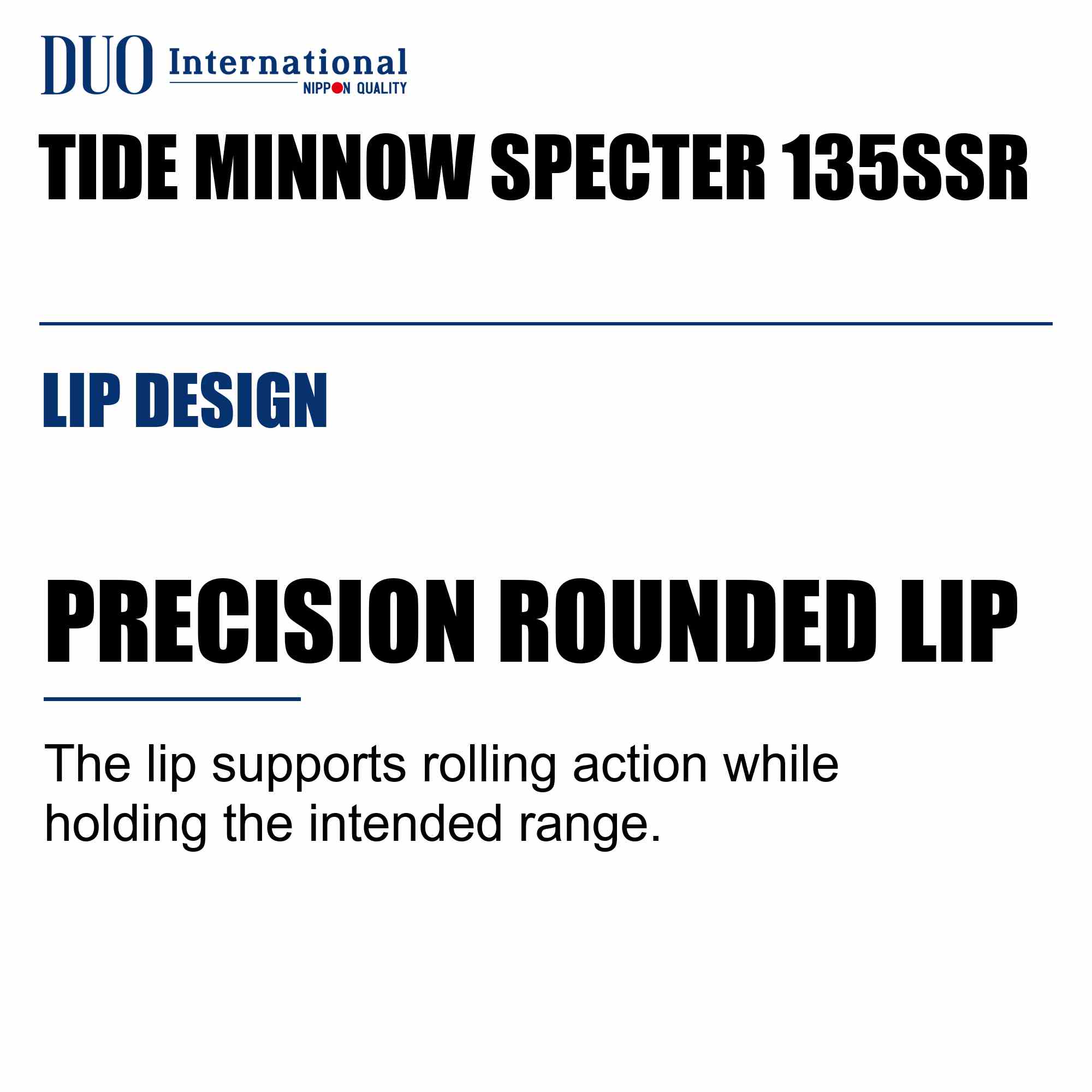 Duo Tide Minnow Specter 135SSR Suspend Lure CMA0946 (9697)