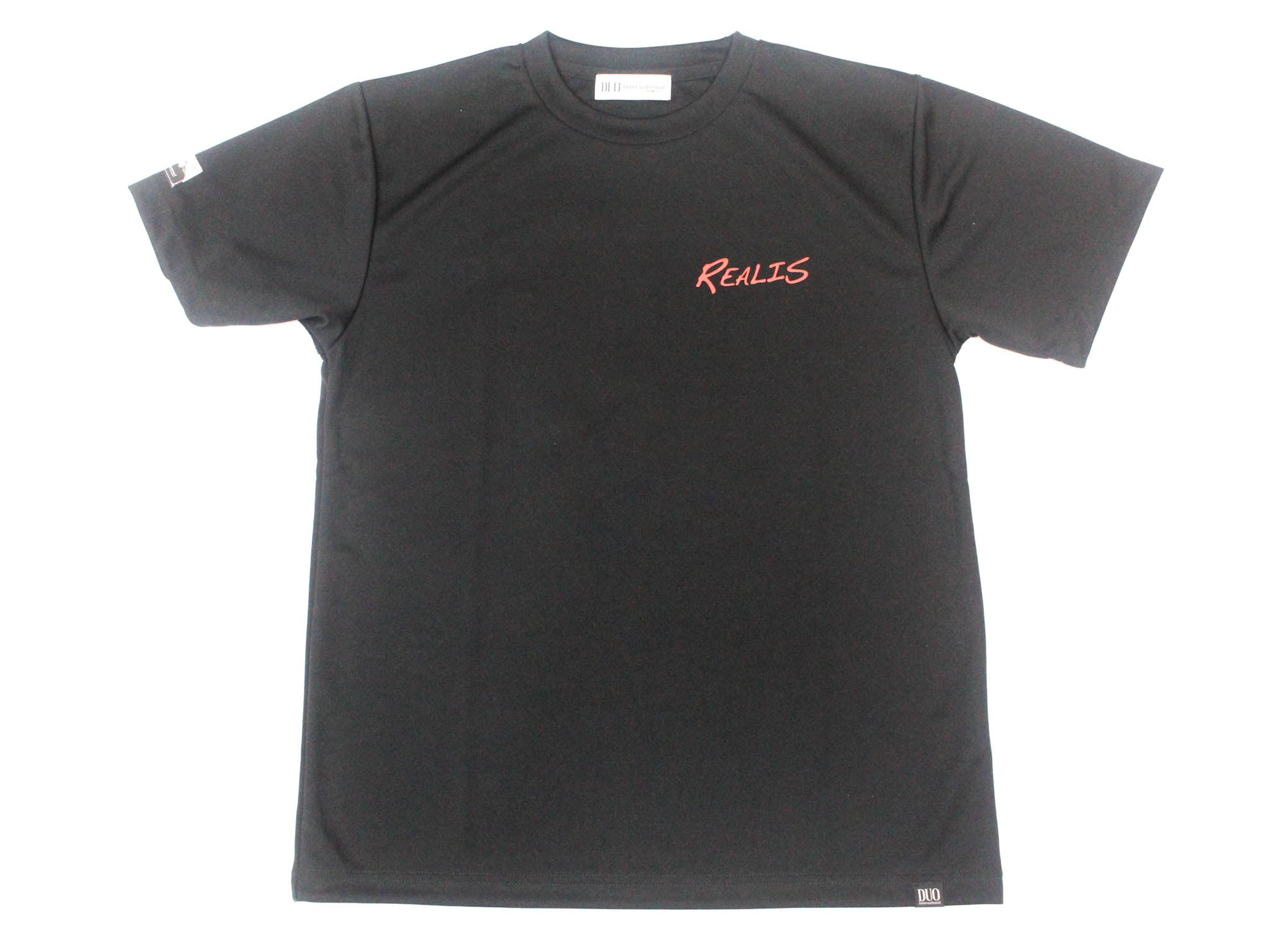 Duo T Shirt Realis Basic 25 Short Sleeve Dry Fit Black Size M (0174)