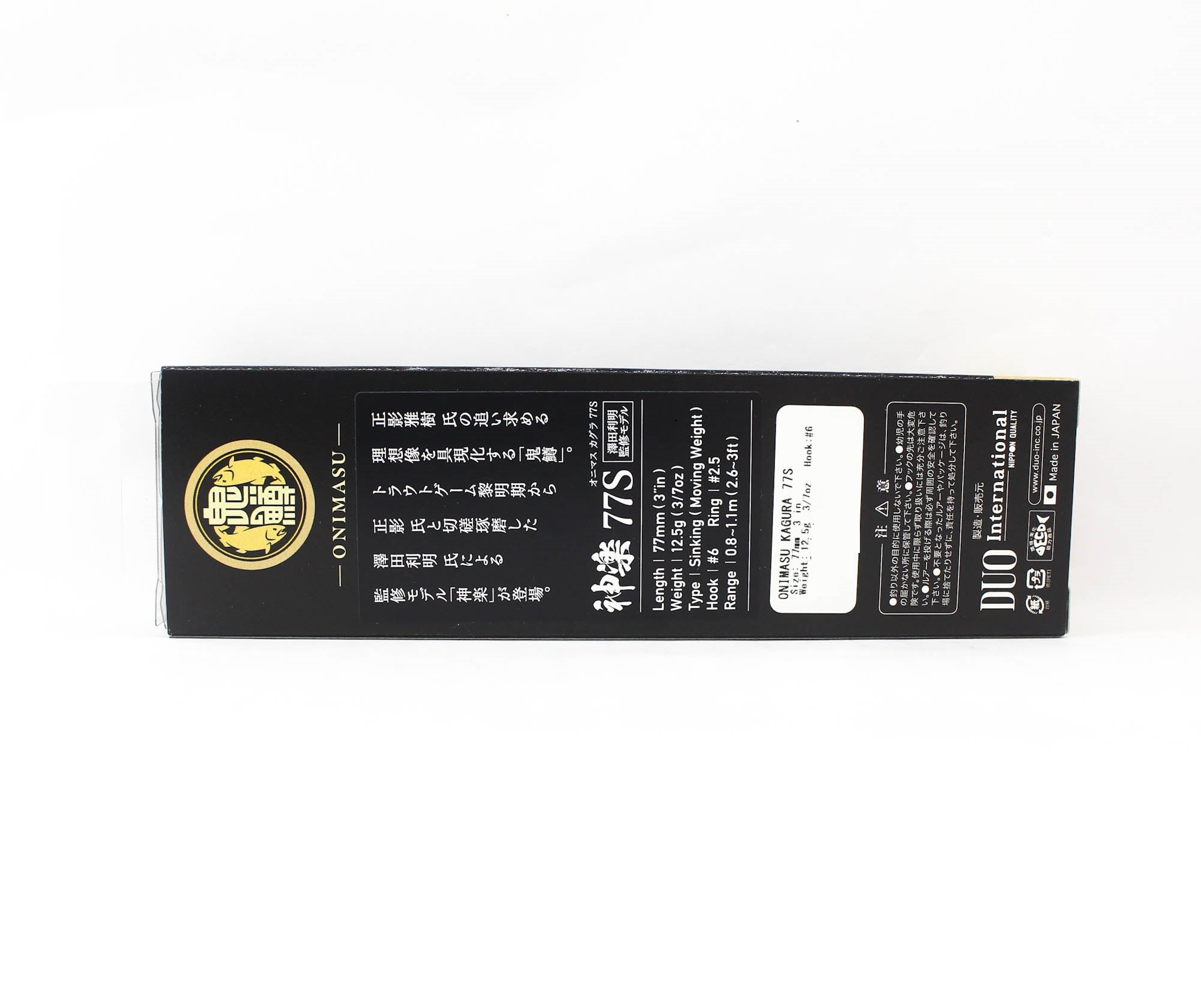 Duo Onimasu Kagura 77S Sinking Lure ASA4540 (5537)