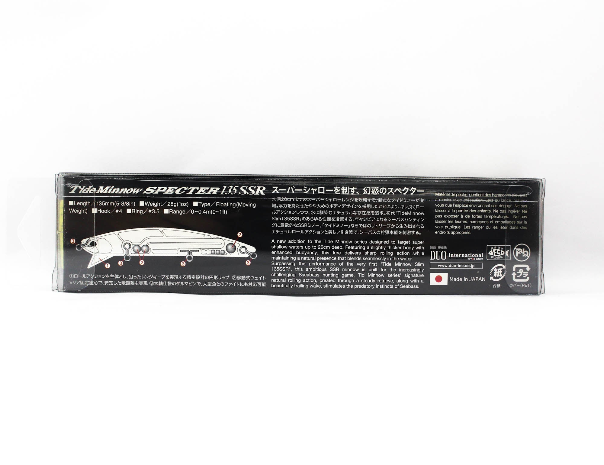 Duo Tide Minnow Specter 135SSR Suspend Lure CUAZ653 (7678)