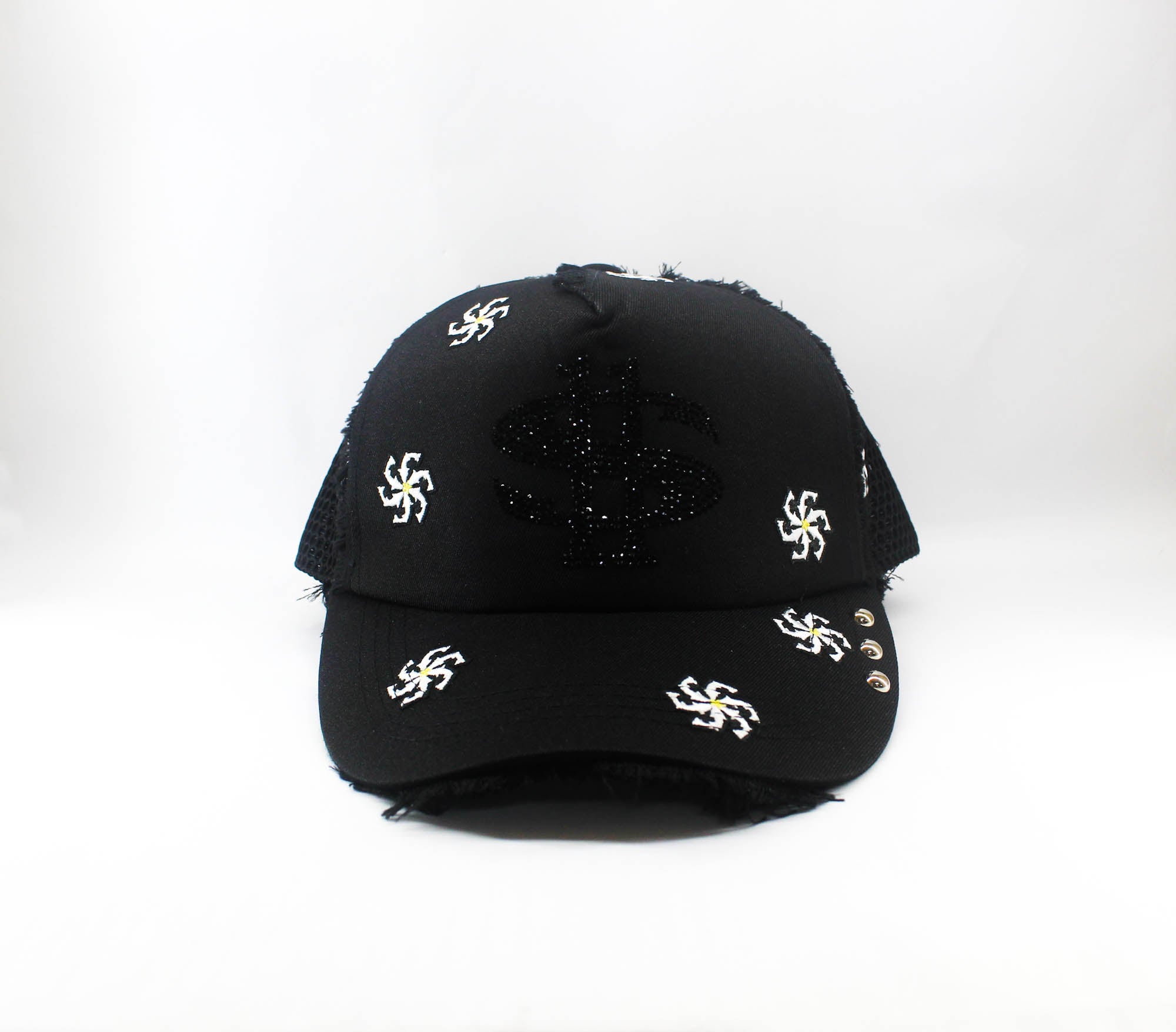 One Bite One Fish OBOF 11 Stone Cap Black (7937)