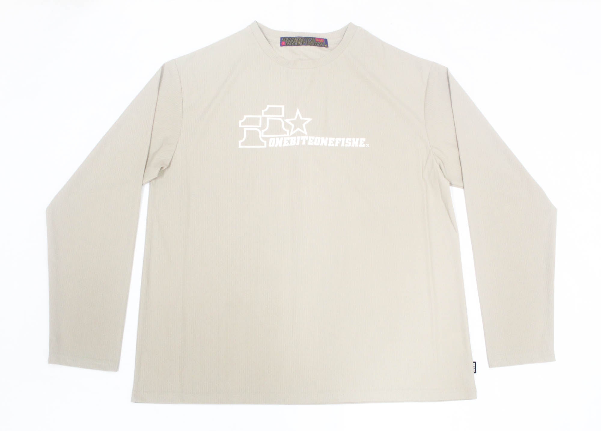 OBOF Dry Logo T Shirt Long Sleeve Greige Size XL (8293)