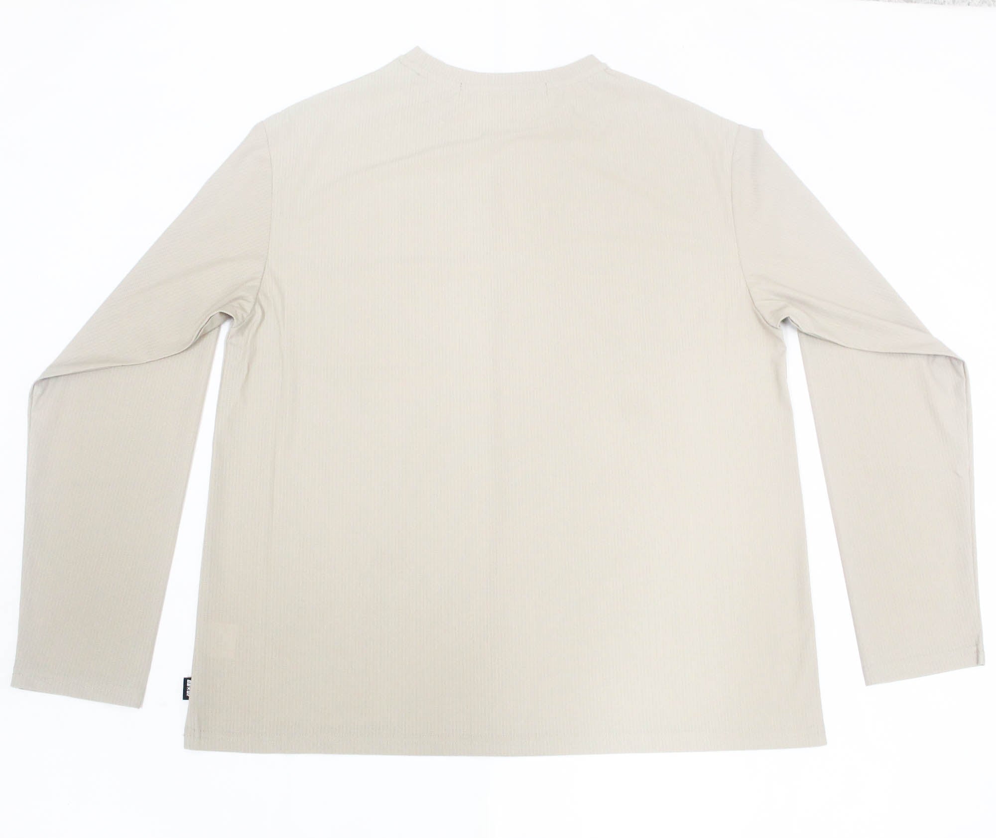 OBOF Dry Logo T Shirt Long Sleeve Greige Size XL (8293)