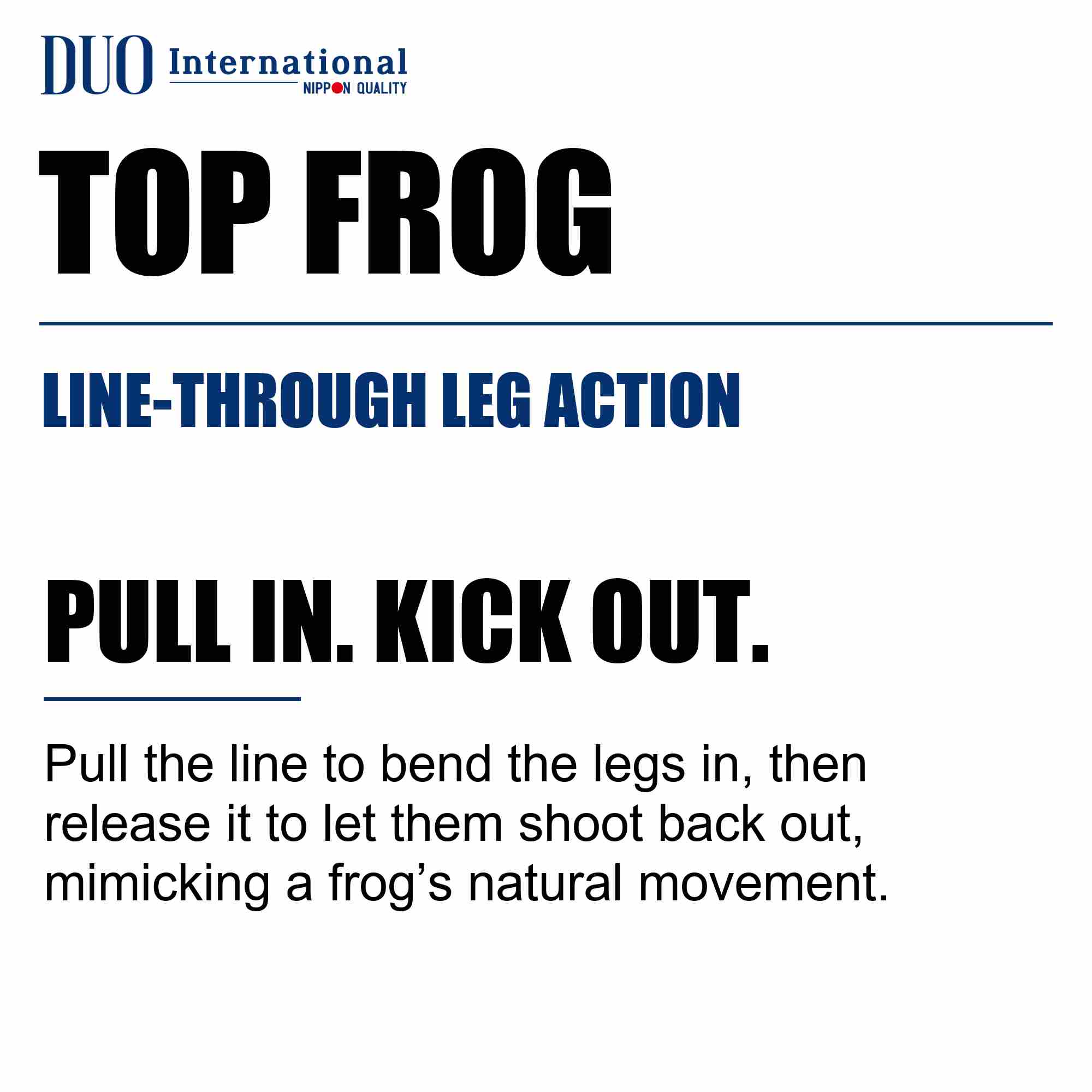 Duo Top Frog 165mm 34 grams Floating Lure Black (8712)